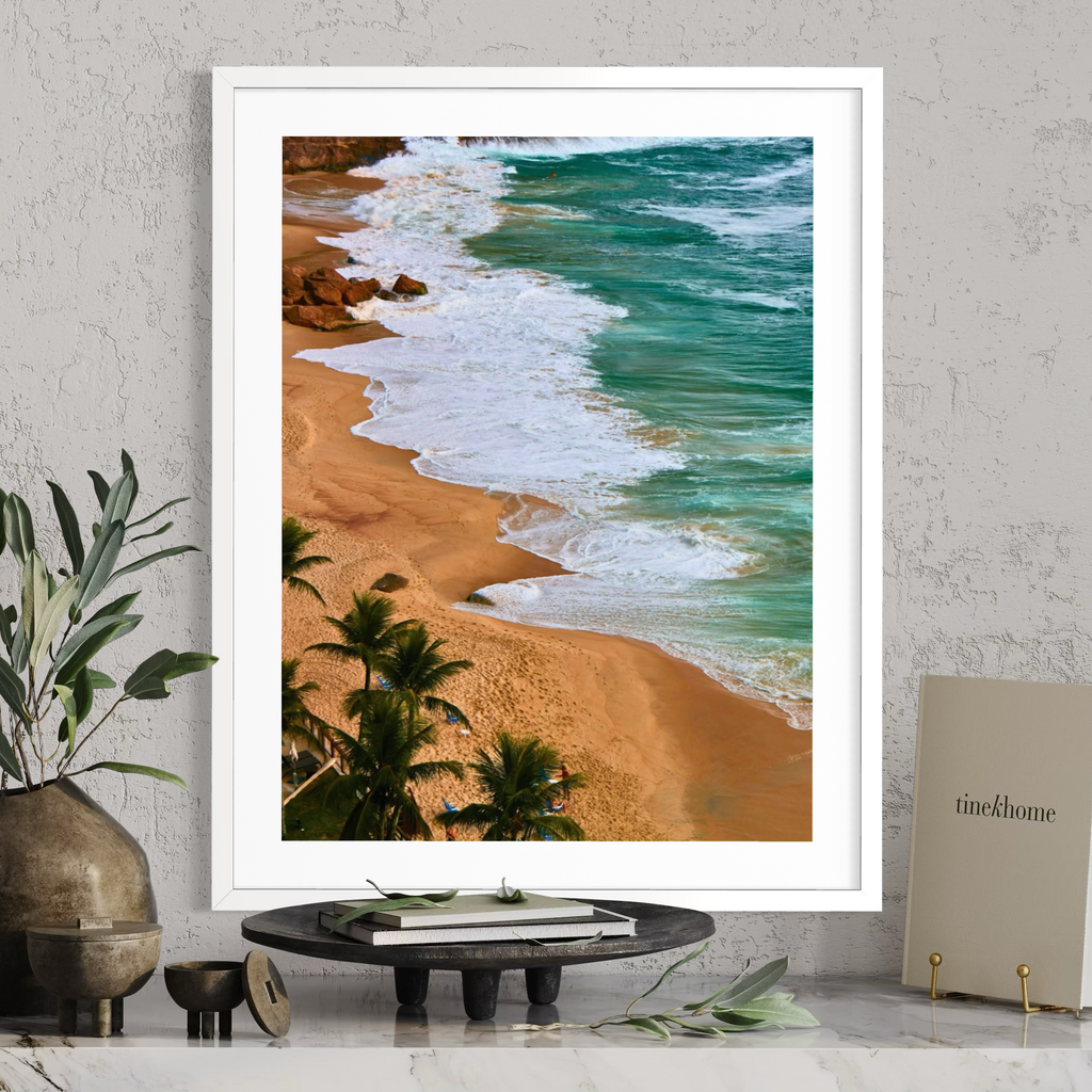 La tranquila costa de Río