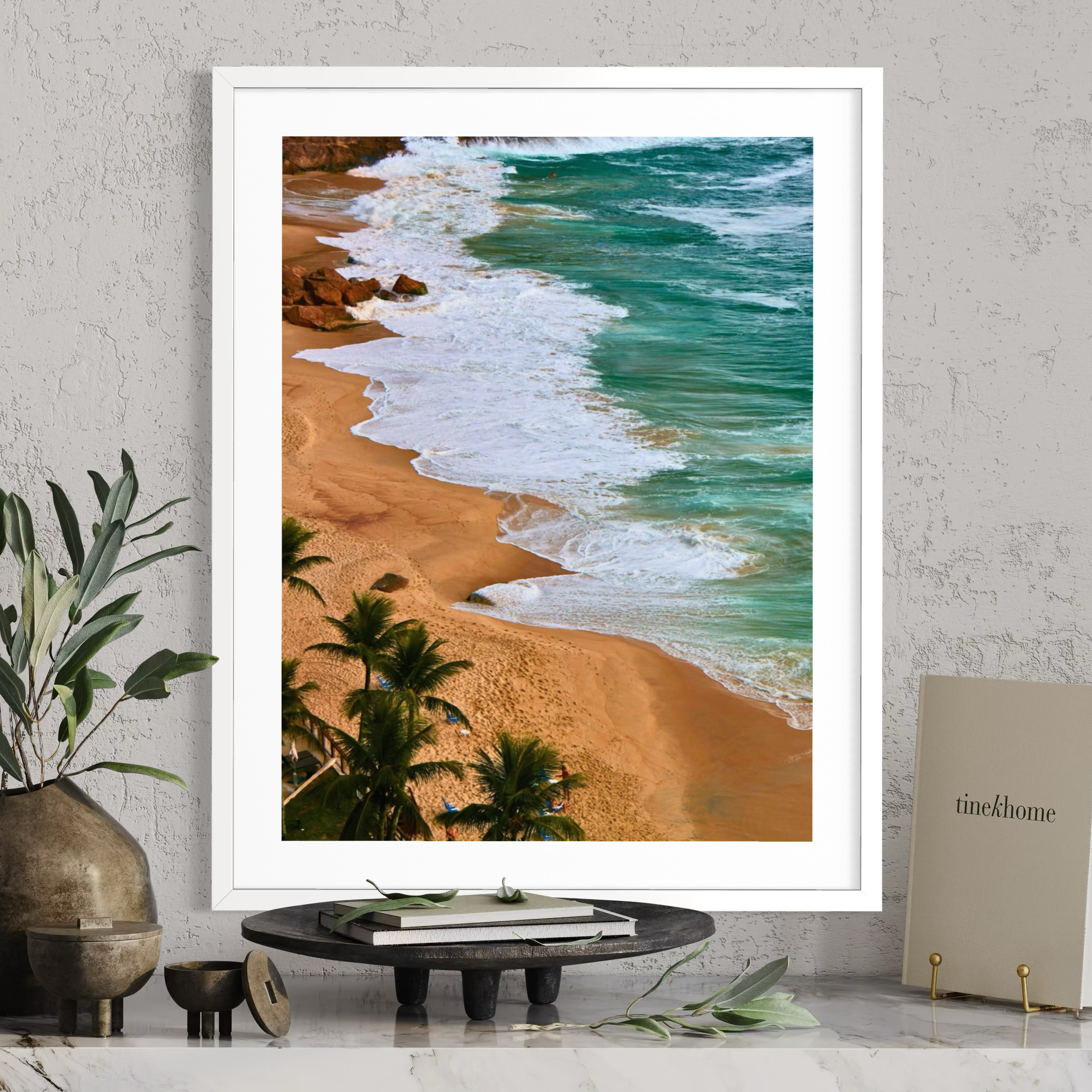 La tranquila costa de Río