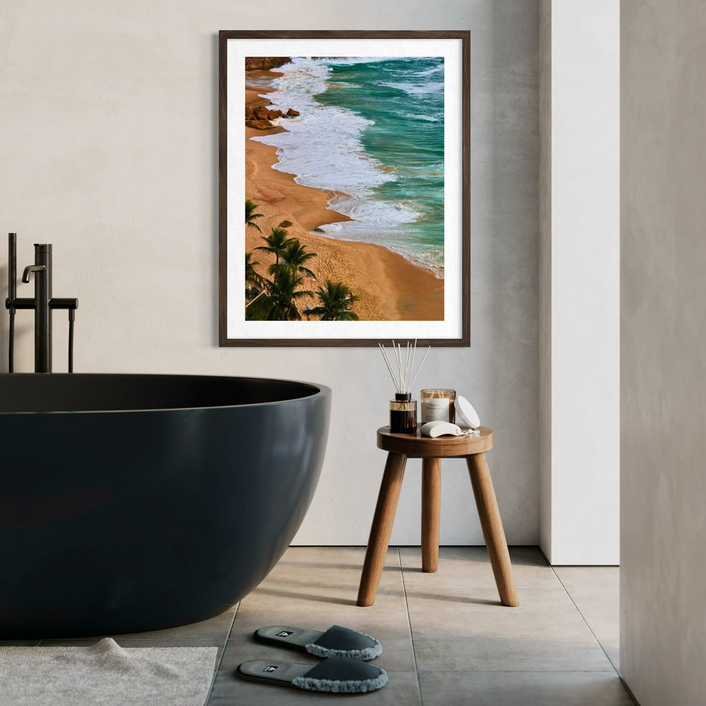 La tranquila costa de Río