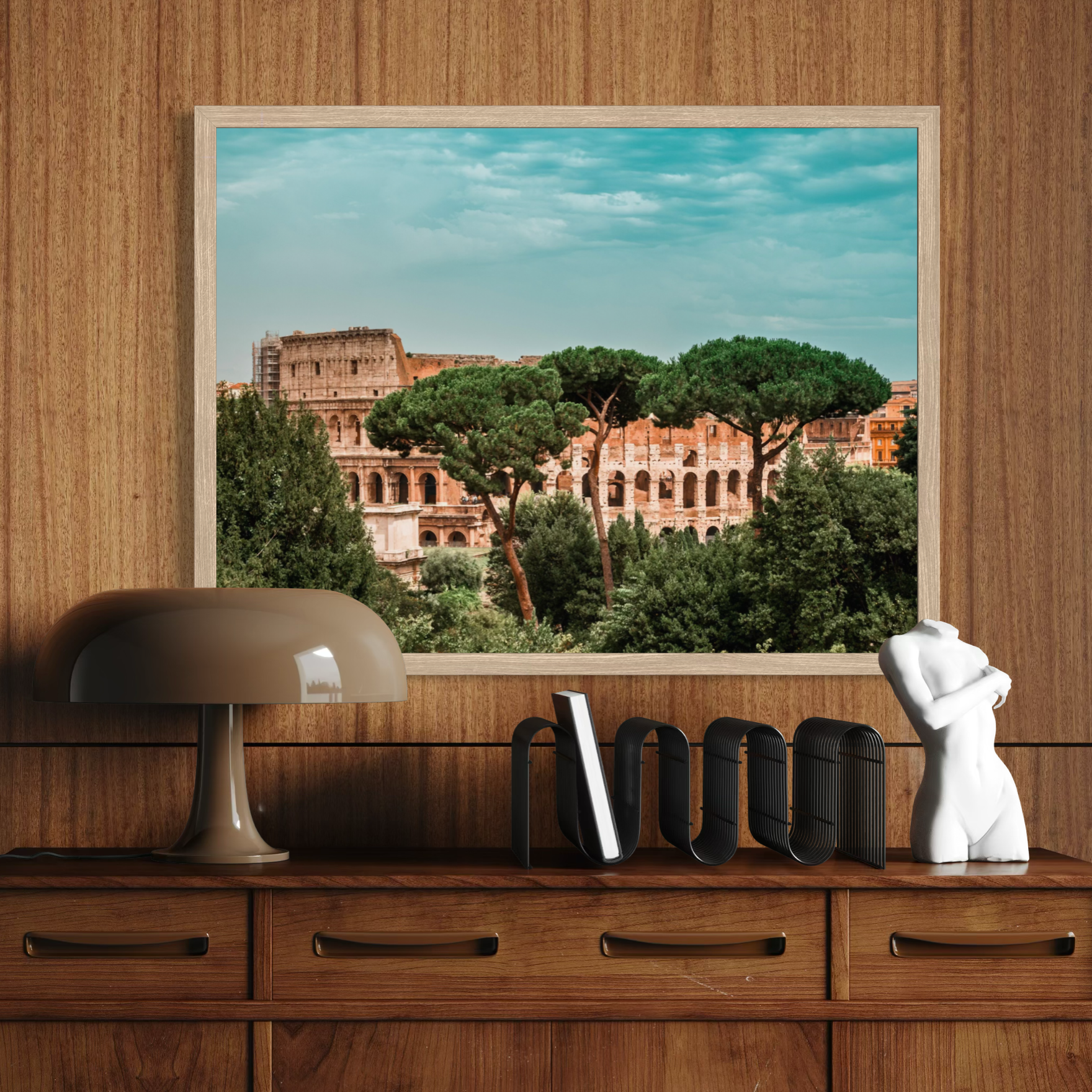 Colosseum Through the Trees