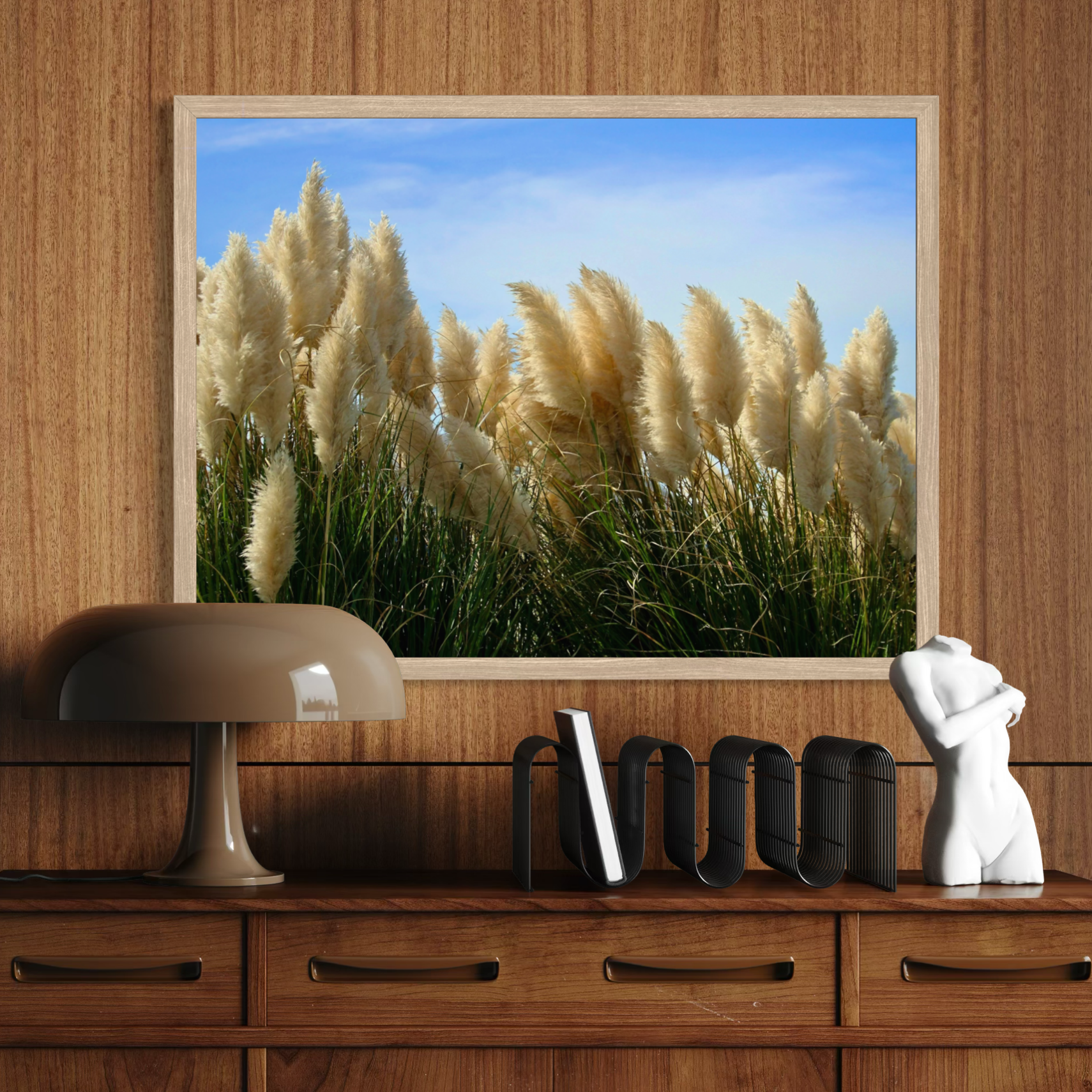 Pampas in the Breeze