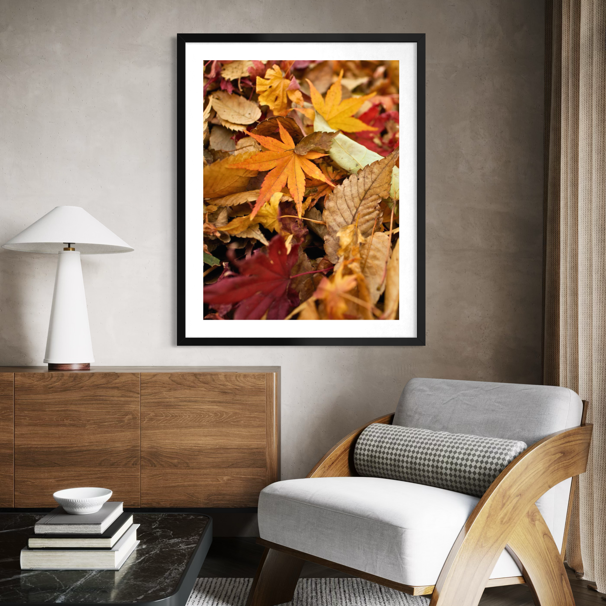 Feuilles d'automne croquantes
