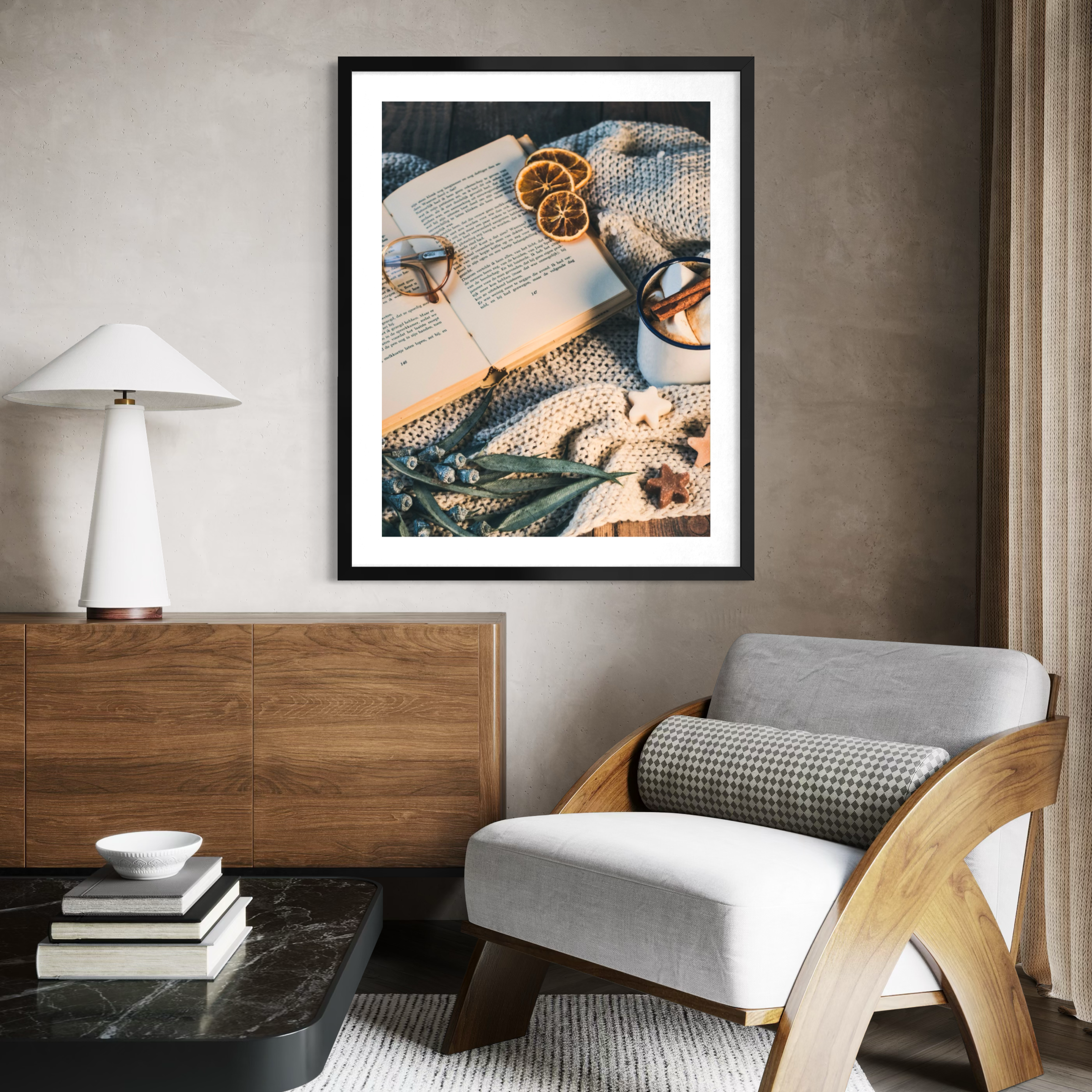 Matin d'automne en intérieur