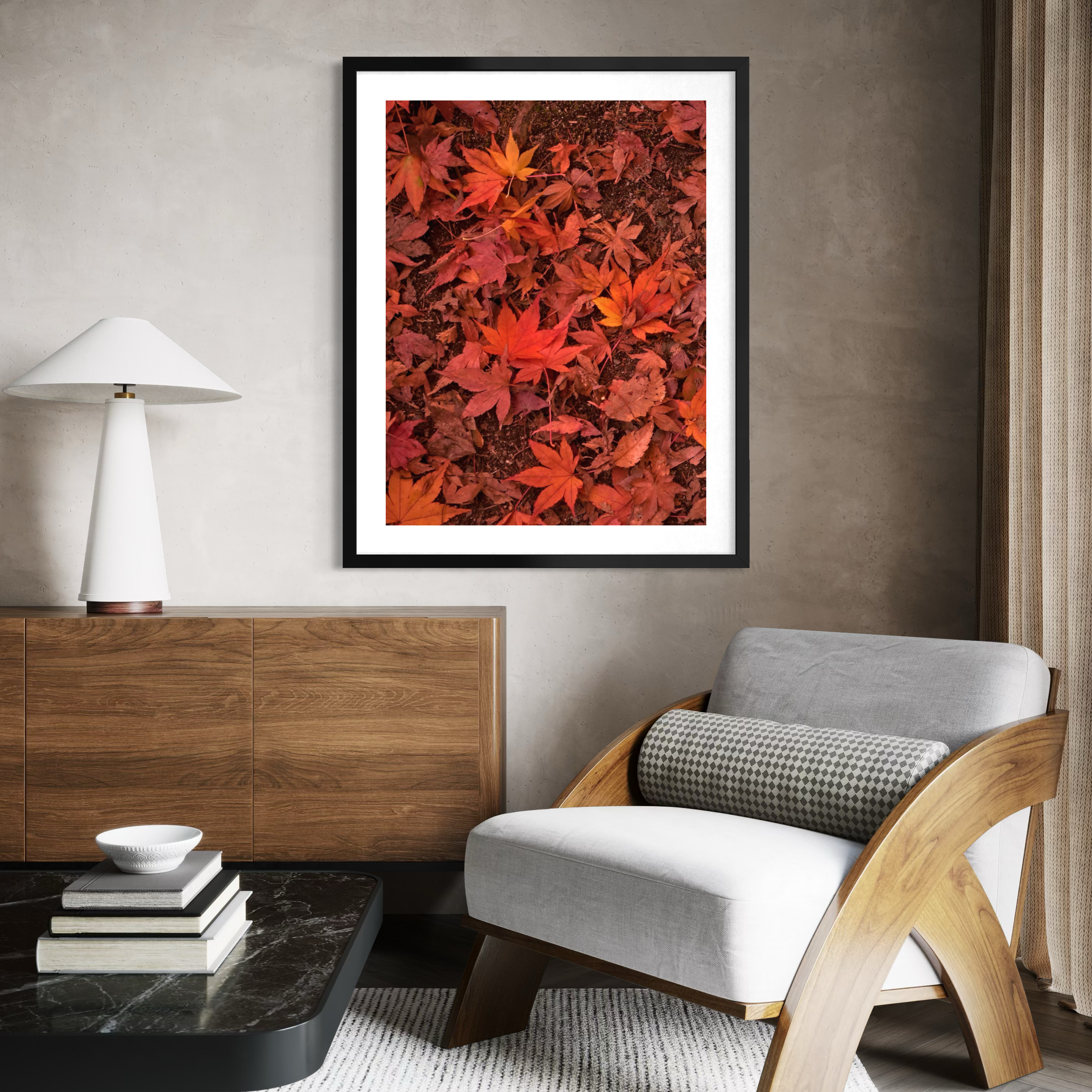 Feuilles d'automne vibrantes