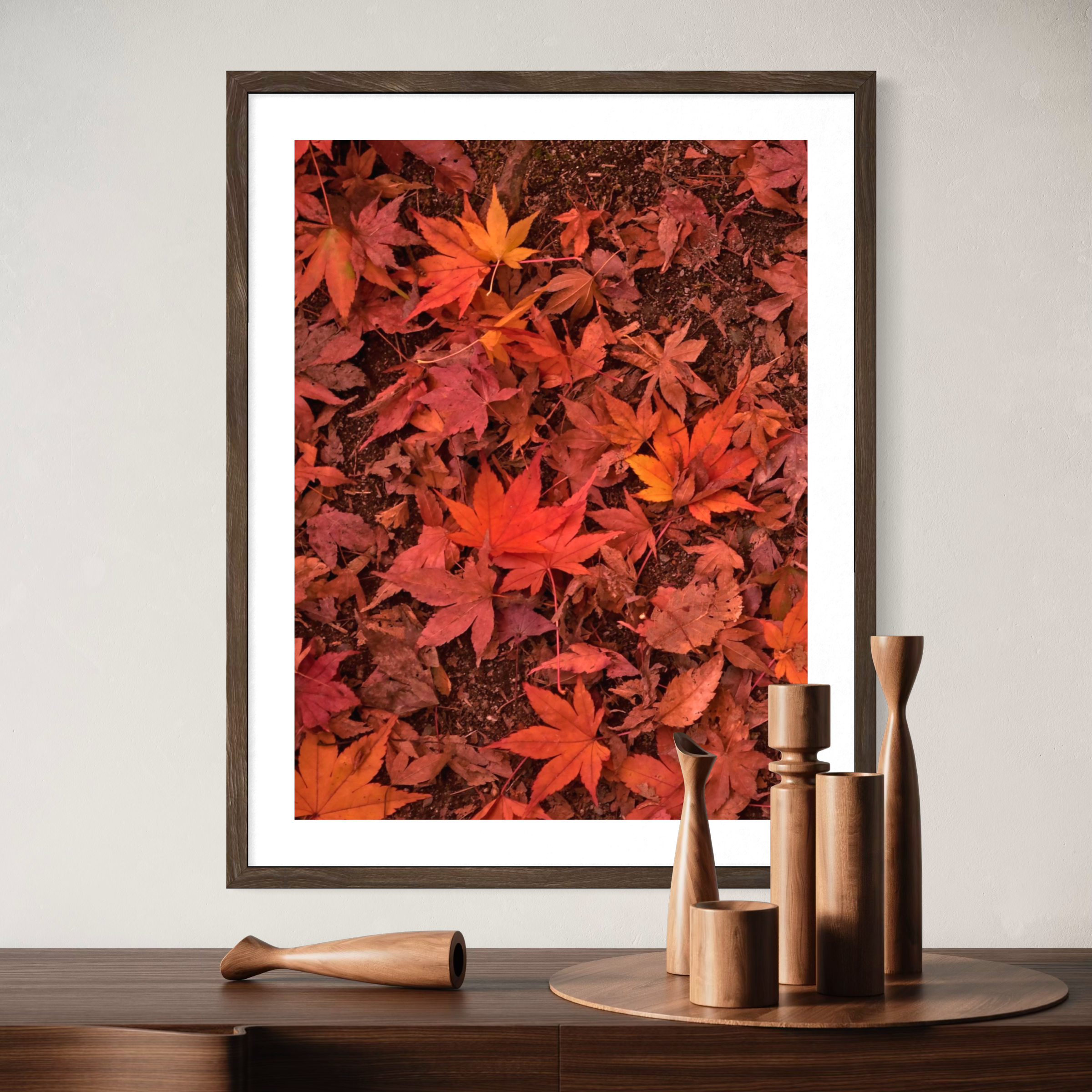 Feuilles d'automne vibrantes