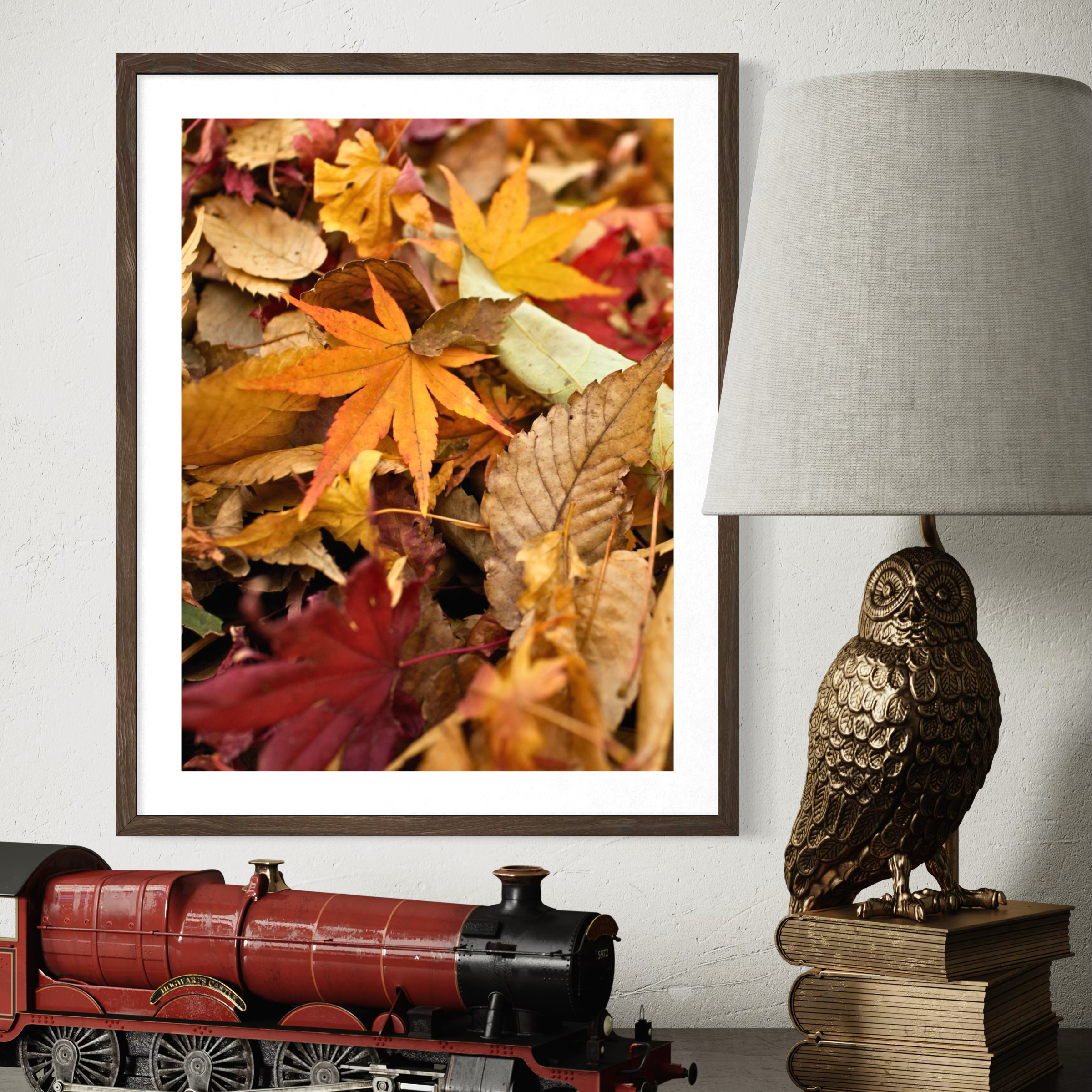 Feuilles d'automne croquantes