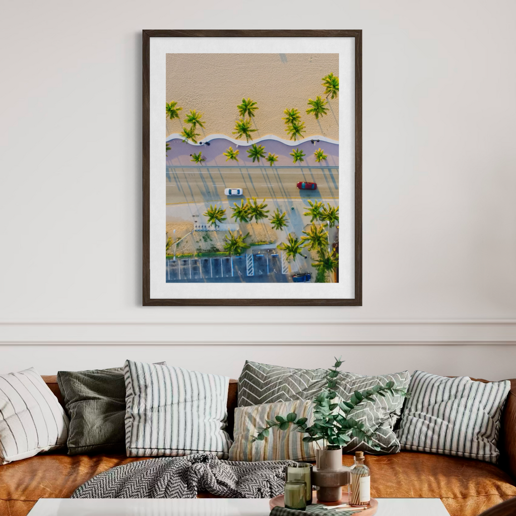 Lever de soleil au bord de la mer