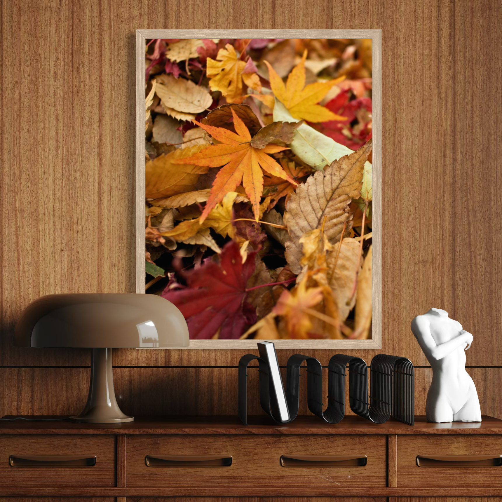 Feuilles d'automne croquantes