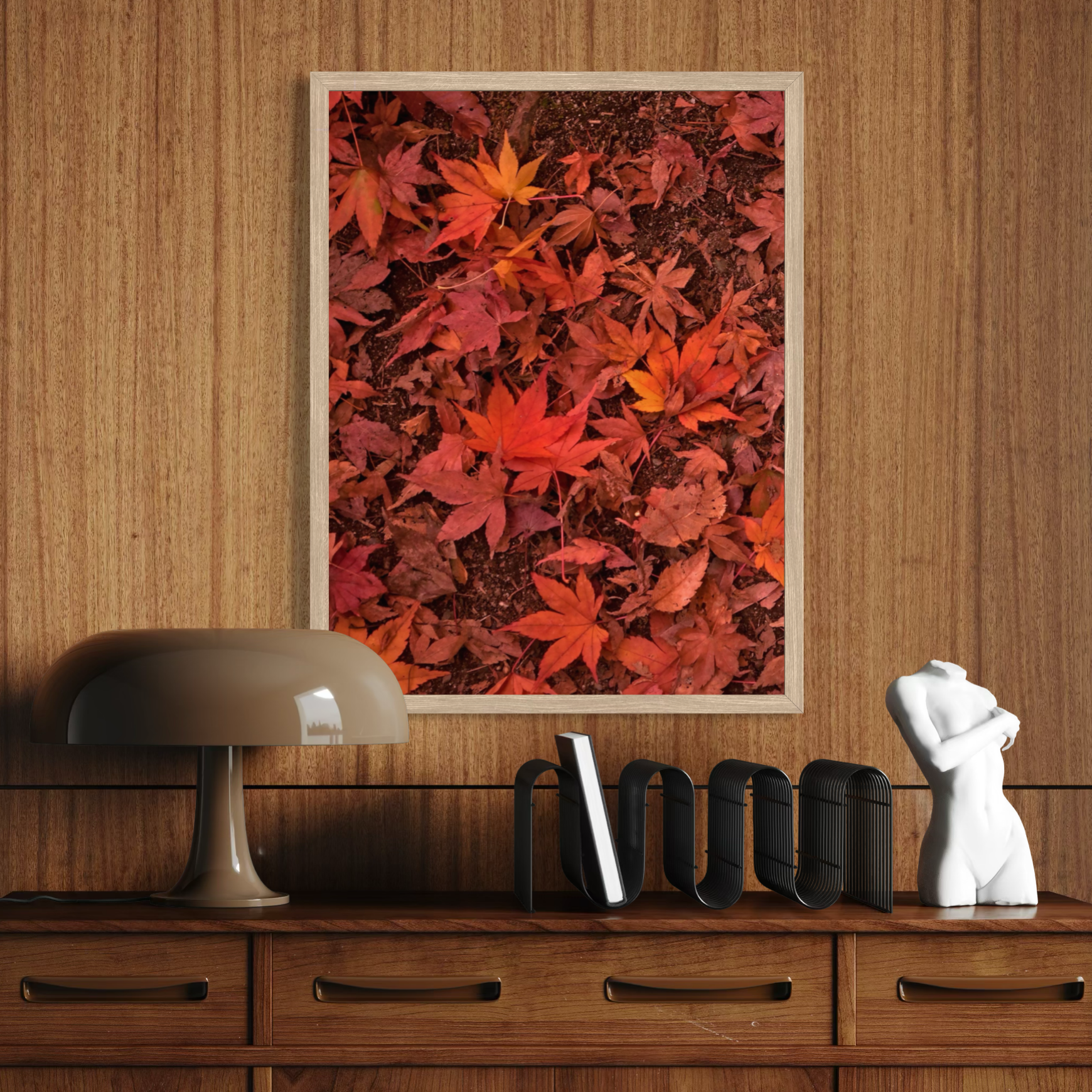 Feuilles d'automne vibrantes
