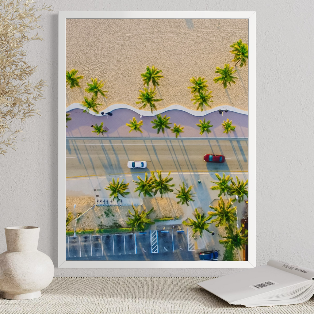 Lever de soleil au bord de la mer