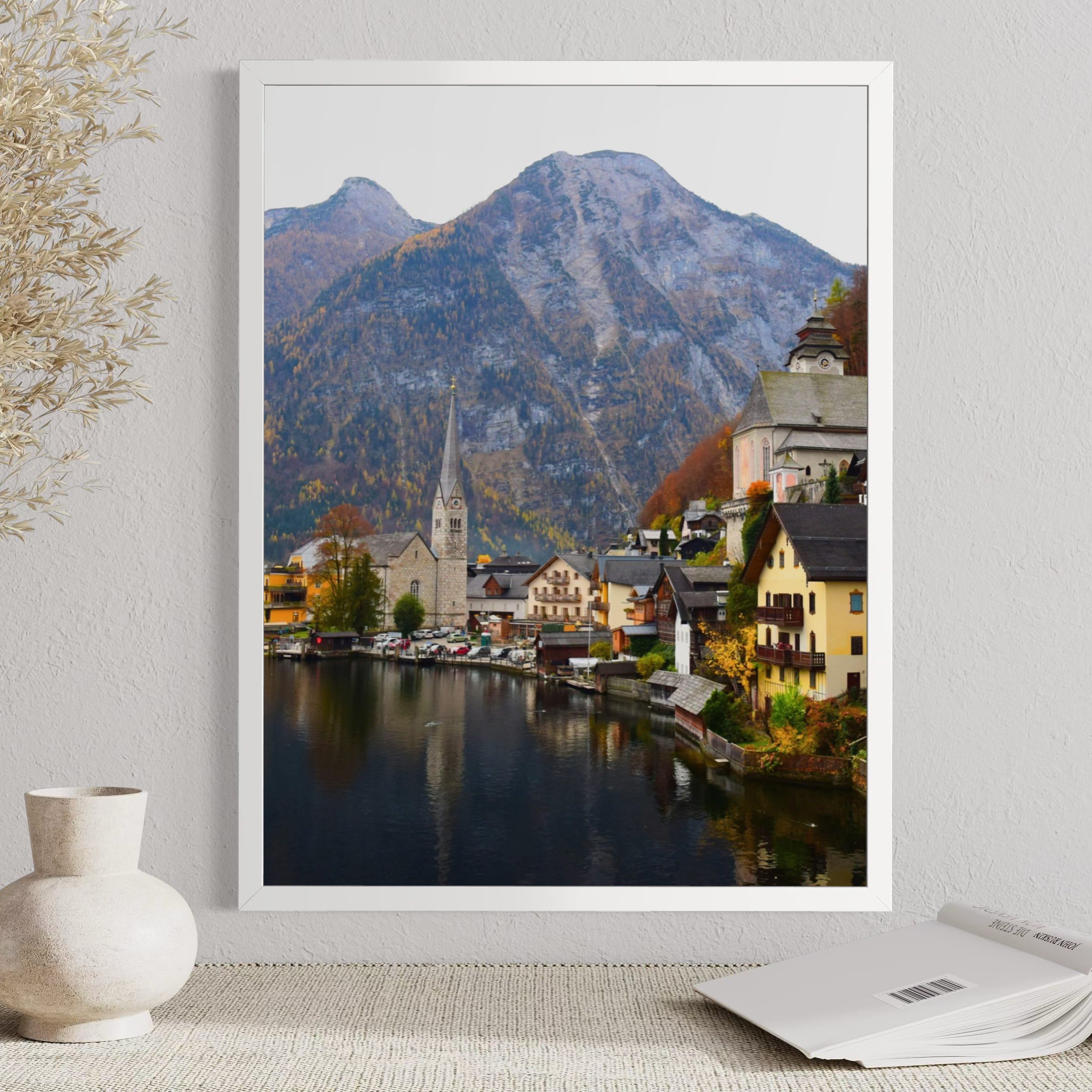 Hallstatt, Austria en otoño