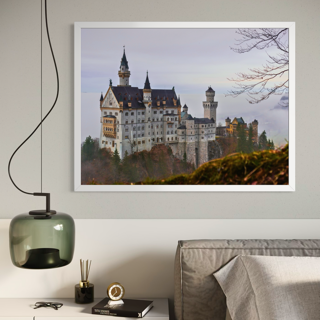 Castillo de Neuschwanstein en otoño