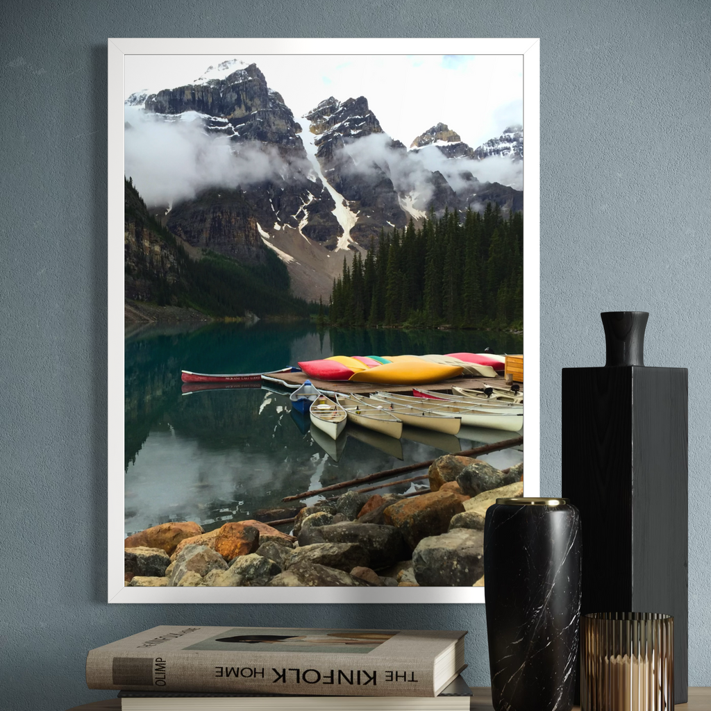 Les eaux tranquilles de Banff
