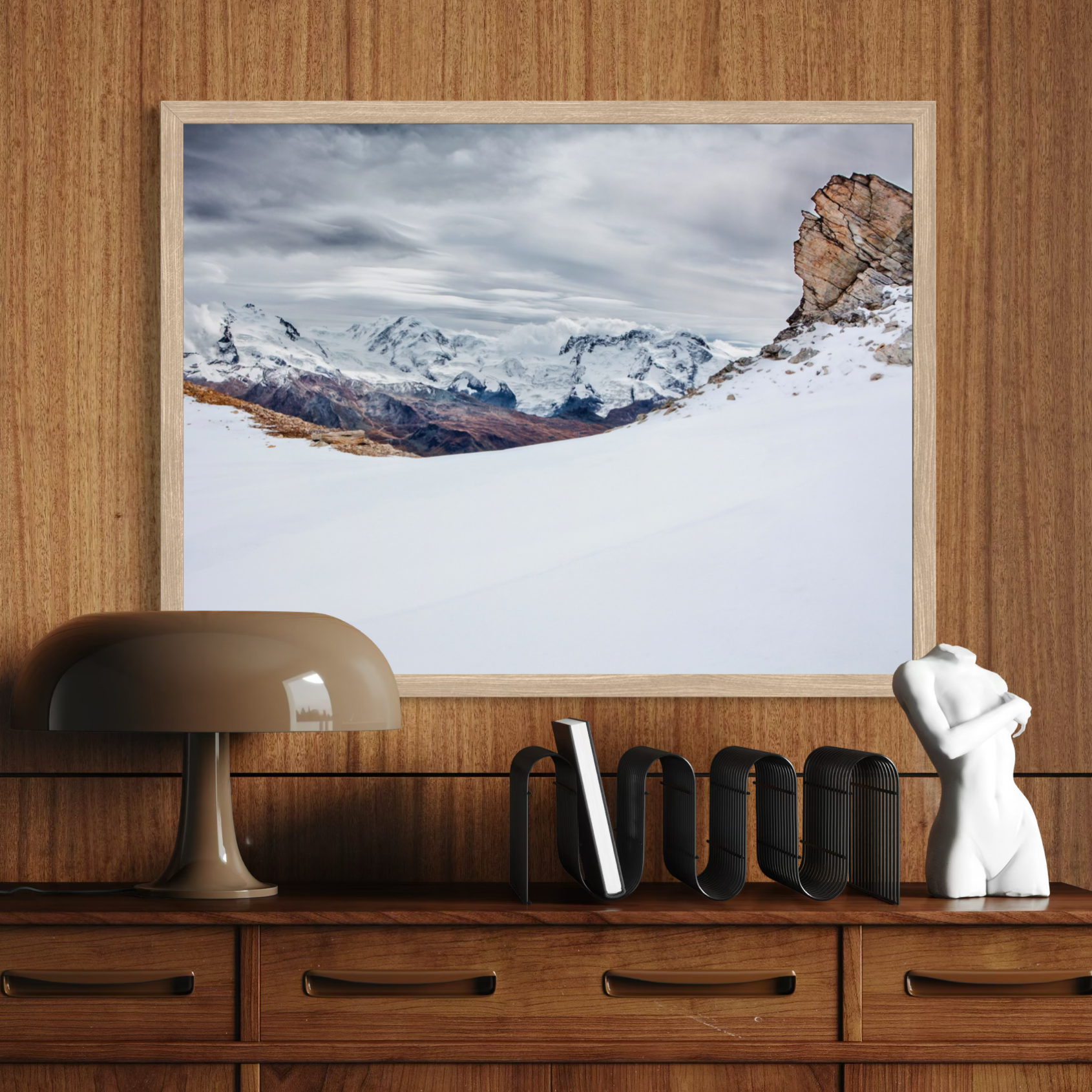Se aproxima la nevada en los Alpes