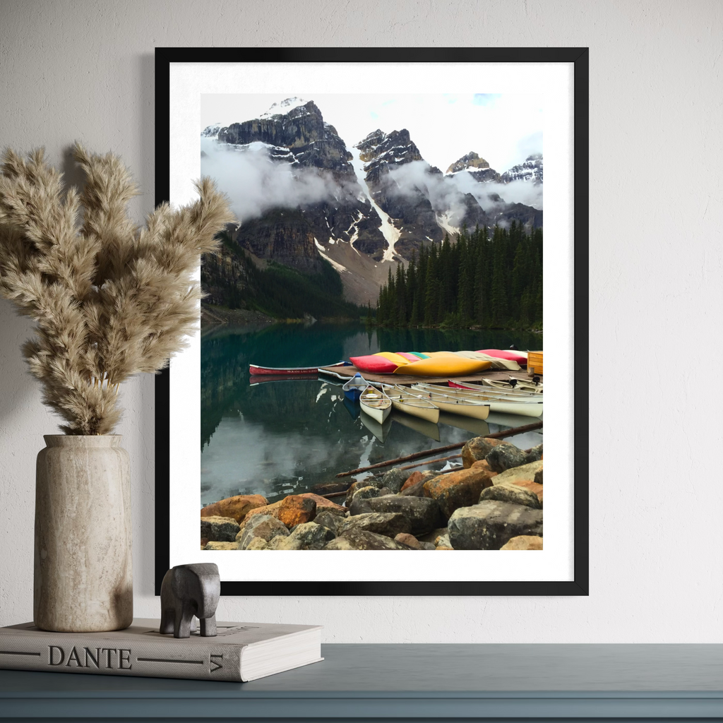 Les eaux tranquilles de Banff