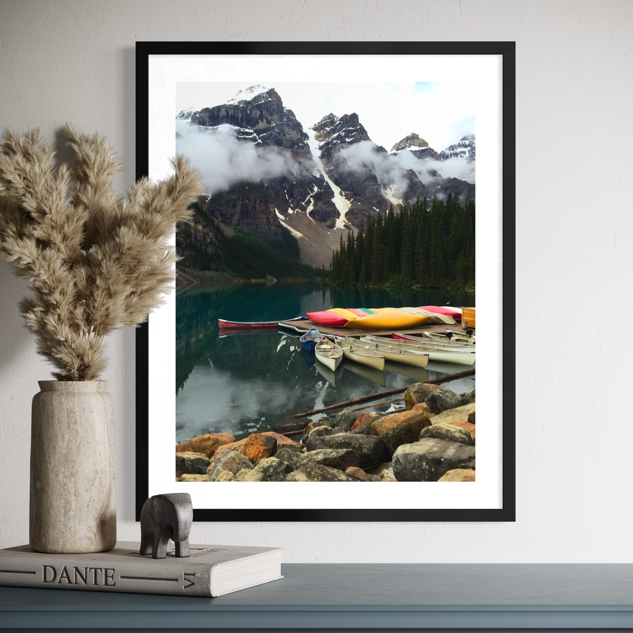 Aguas tranquilas de Banff
