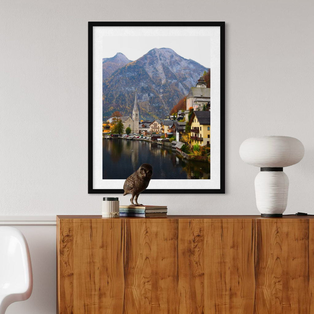 Hallstatt, Austria en otoño