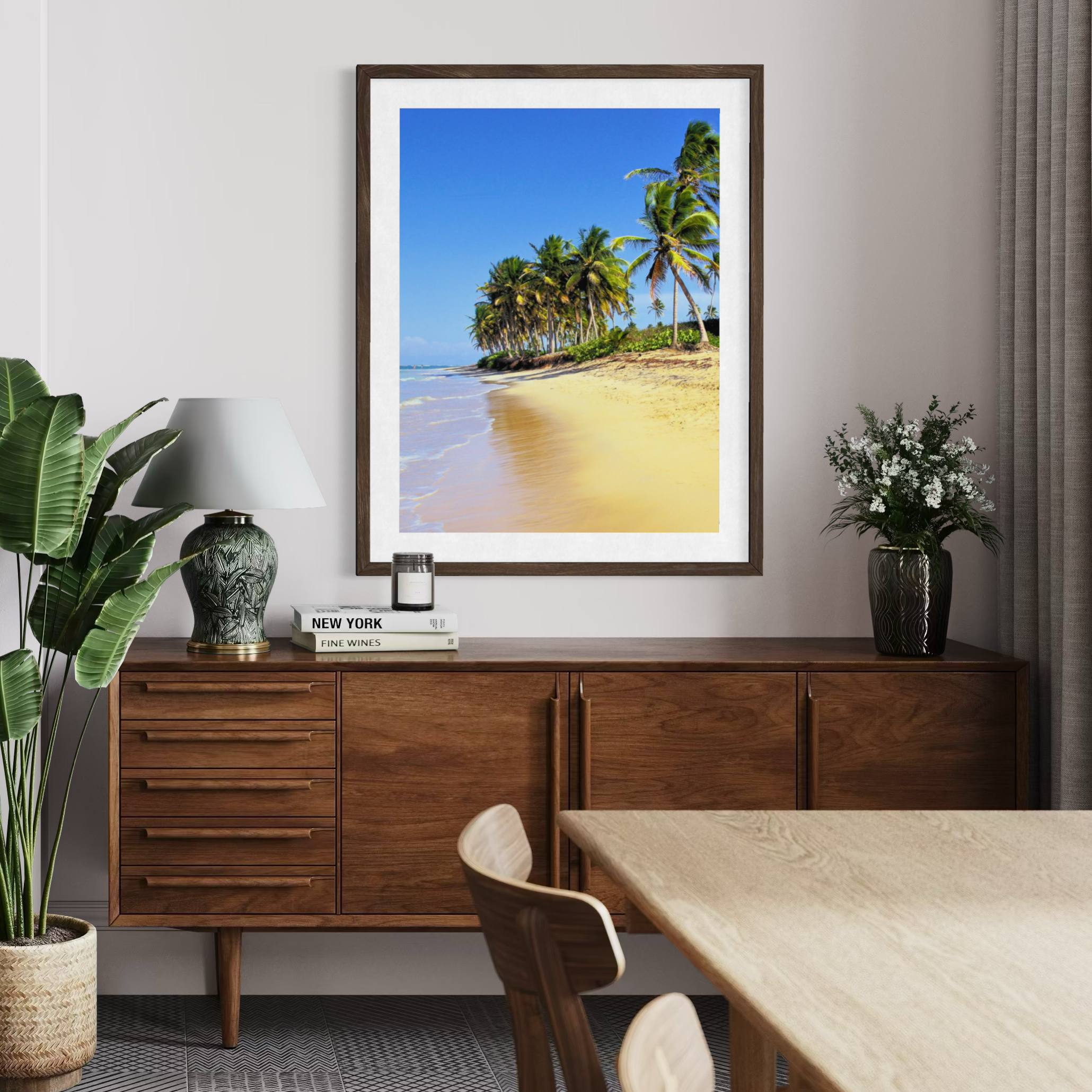Le bonheur au bord de la plage