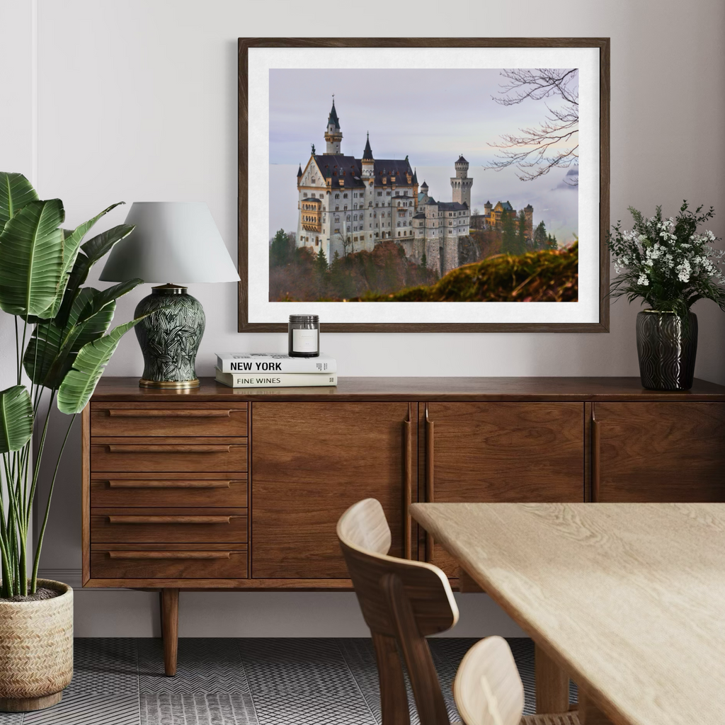 Castillo de Neuschwanstein en otoño