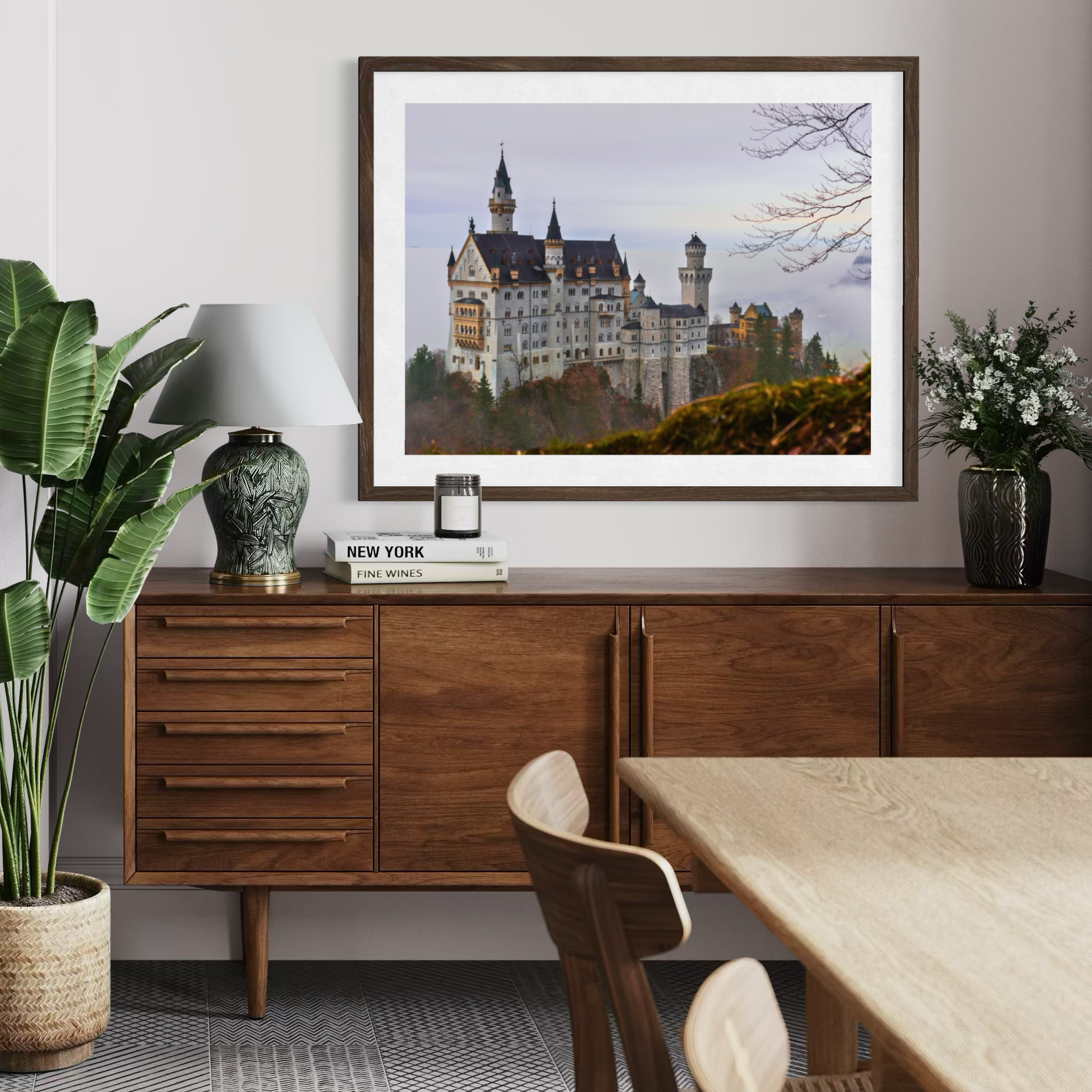 Château de Neuschwanstein en automne