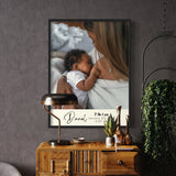 Personalized Newborn Wall Art: Custom Framed Print | Canvas | Poster