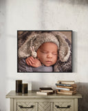 Personalized Newborn Wall Art: Custom Framed Print | Canvas | Poster