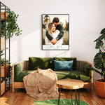 Personalized Couple's Wall Art | Custom Text & Photo with Live Preview