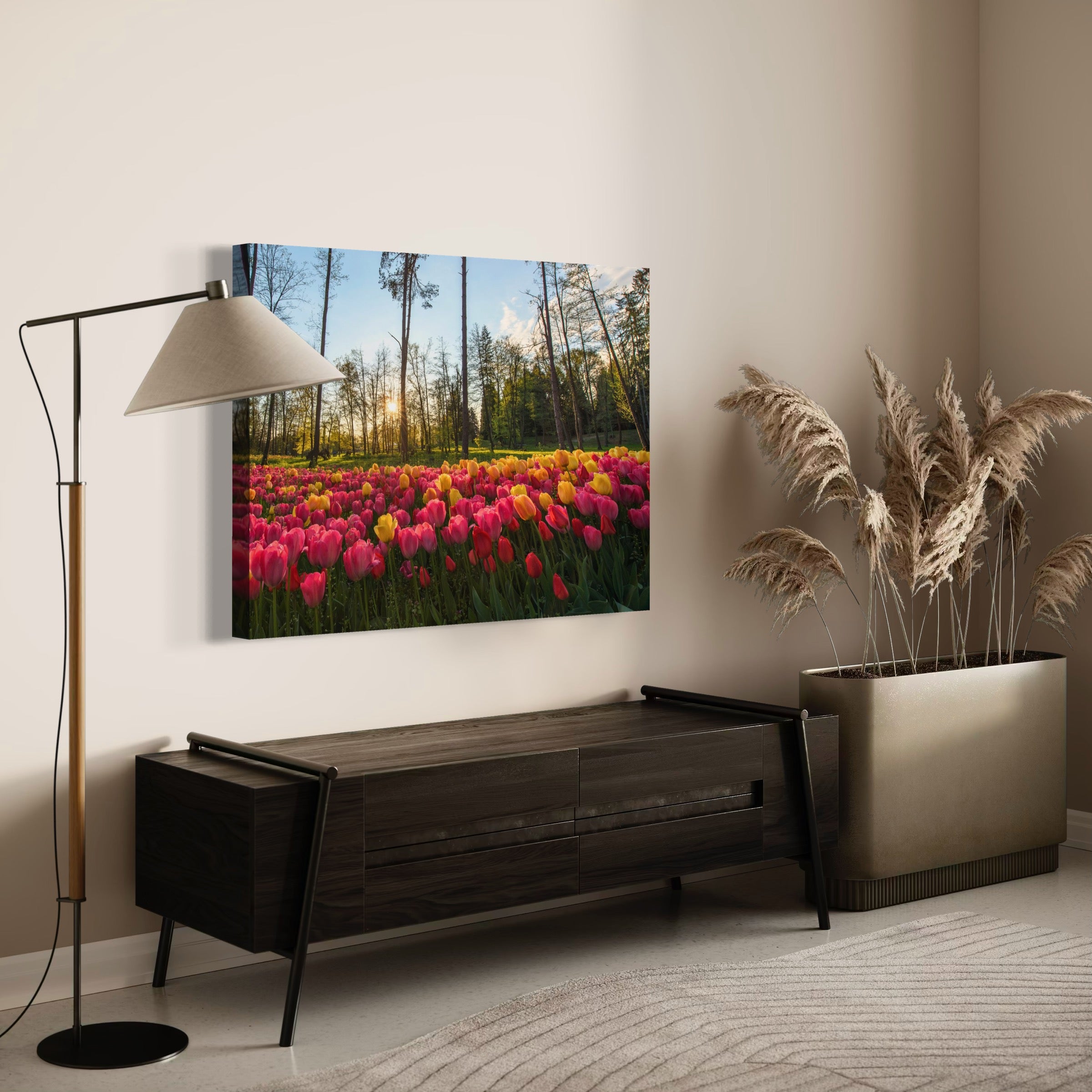 Volčji Potok in Bloom - Moderno Wall Art Wall Art