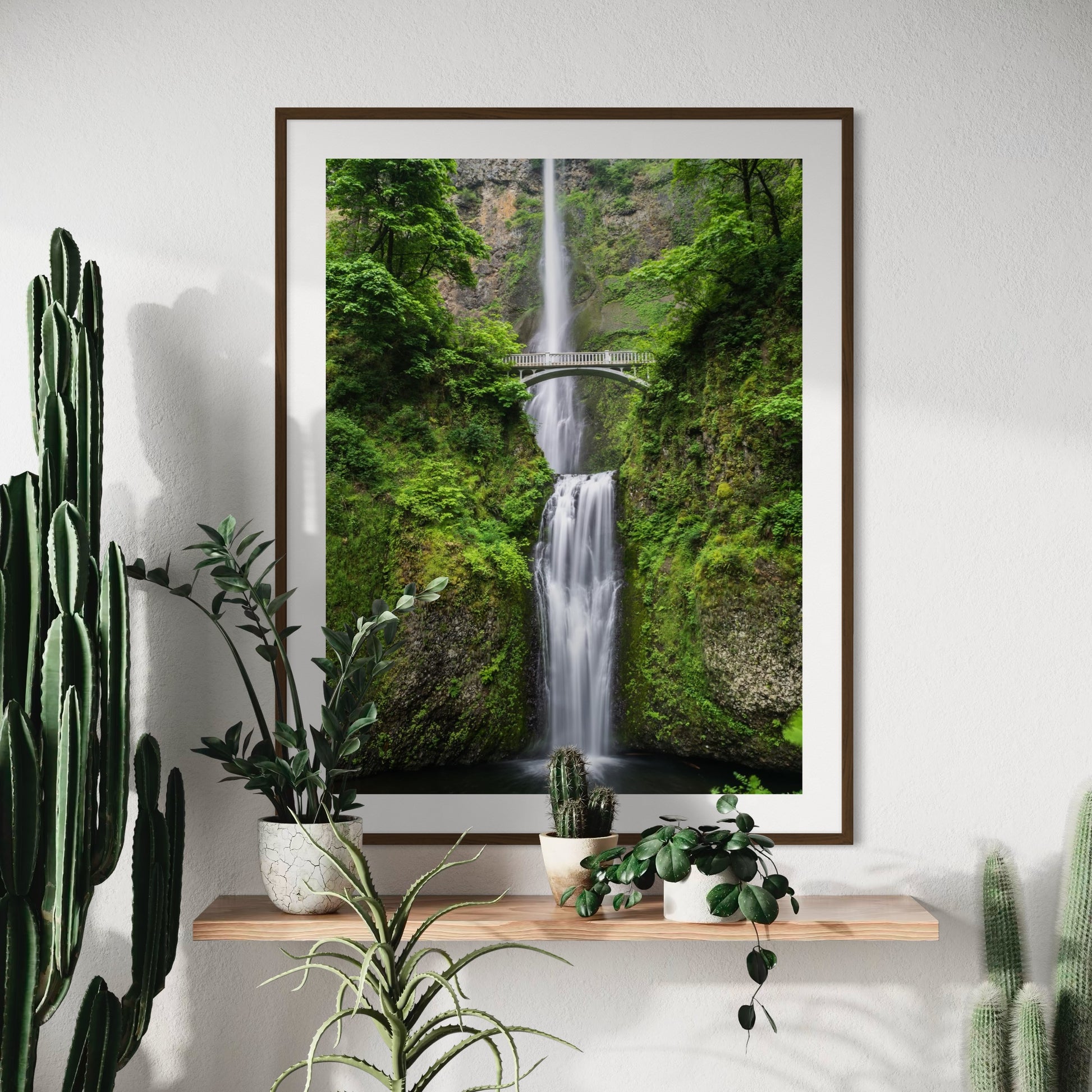 Tiered Waterfall - Moderno Wall Art
