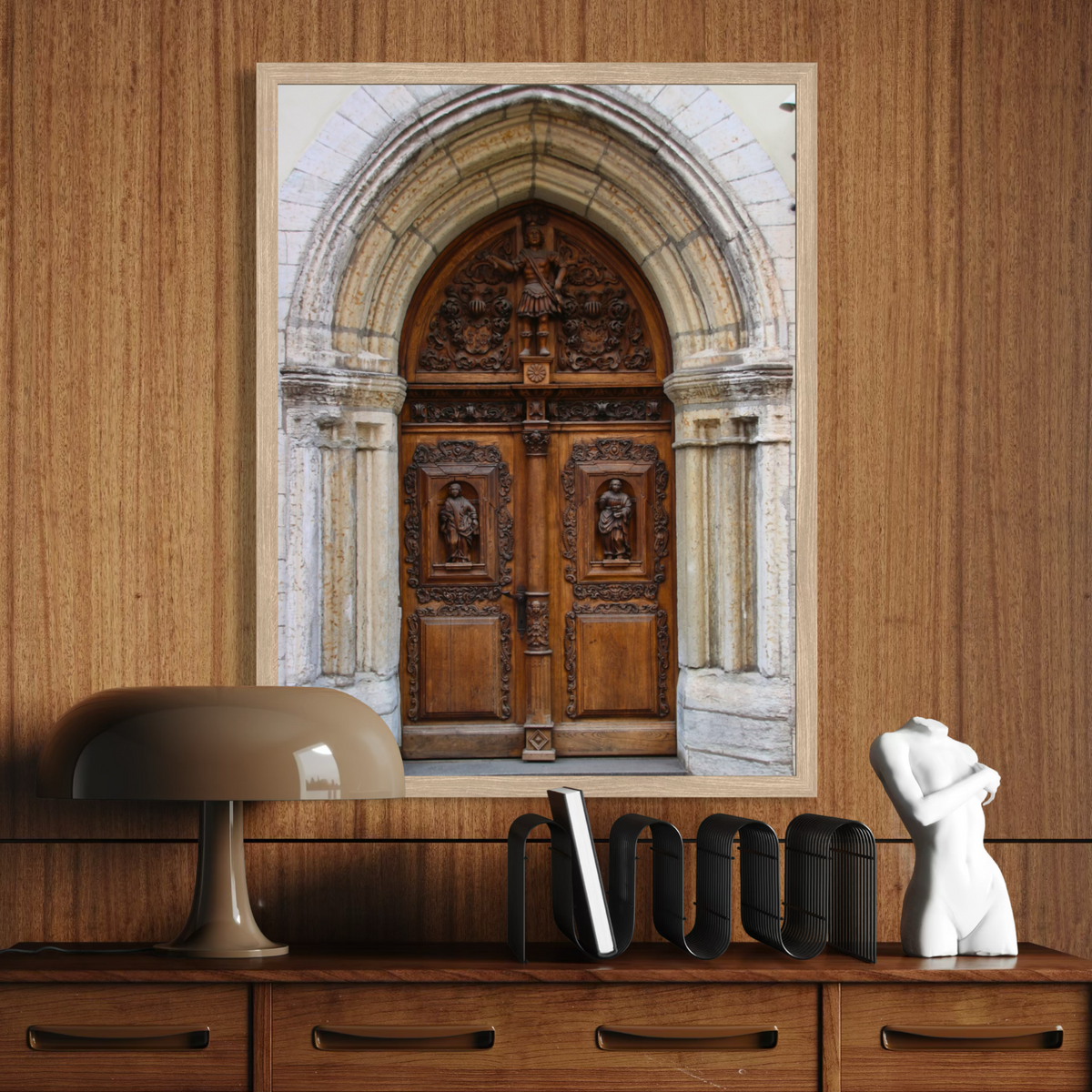 Medieval Wooden Door