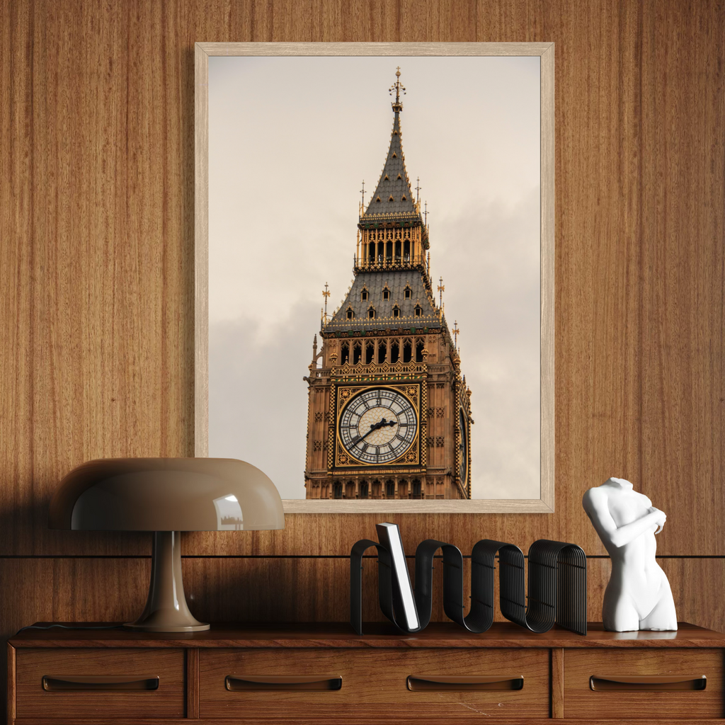Primer plano del Big Ben