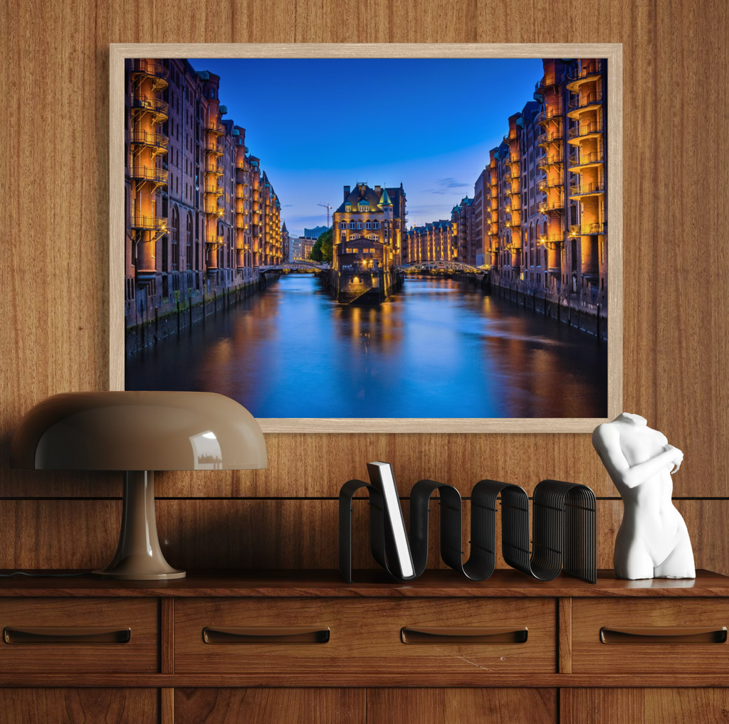 Twilight in HafenCity