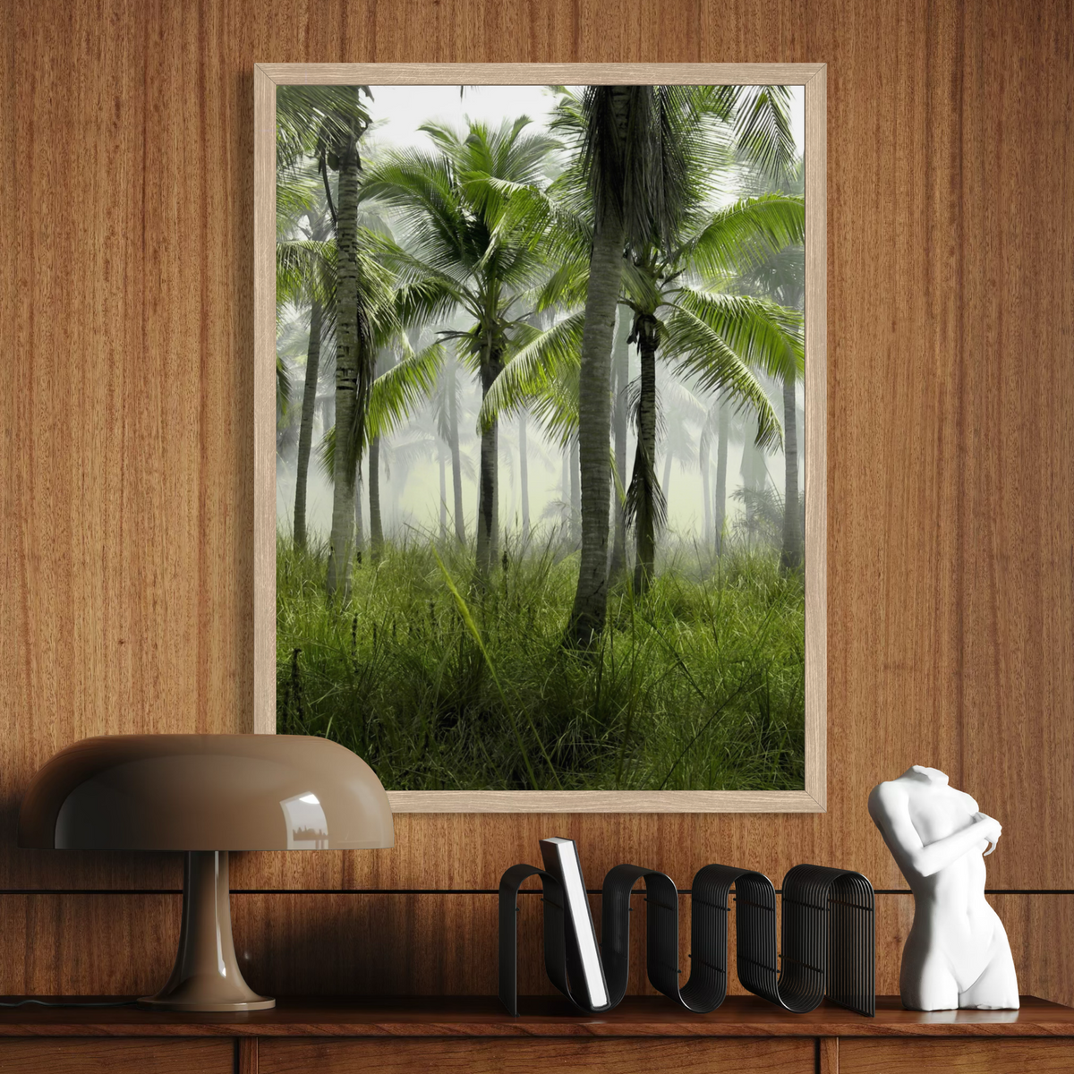 Brume matinale tropicale