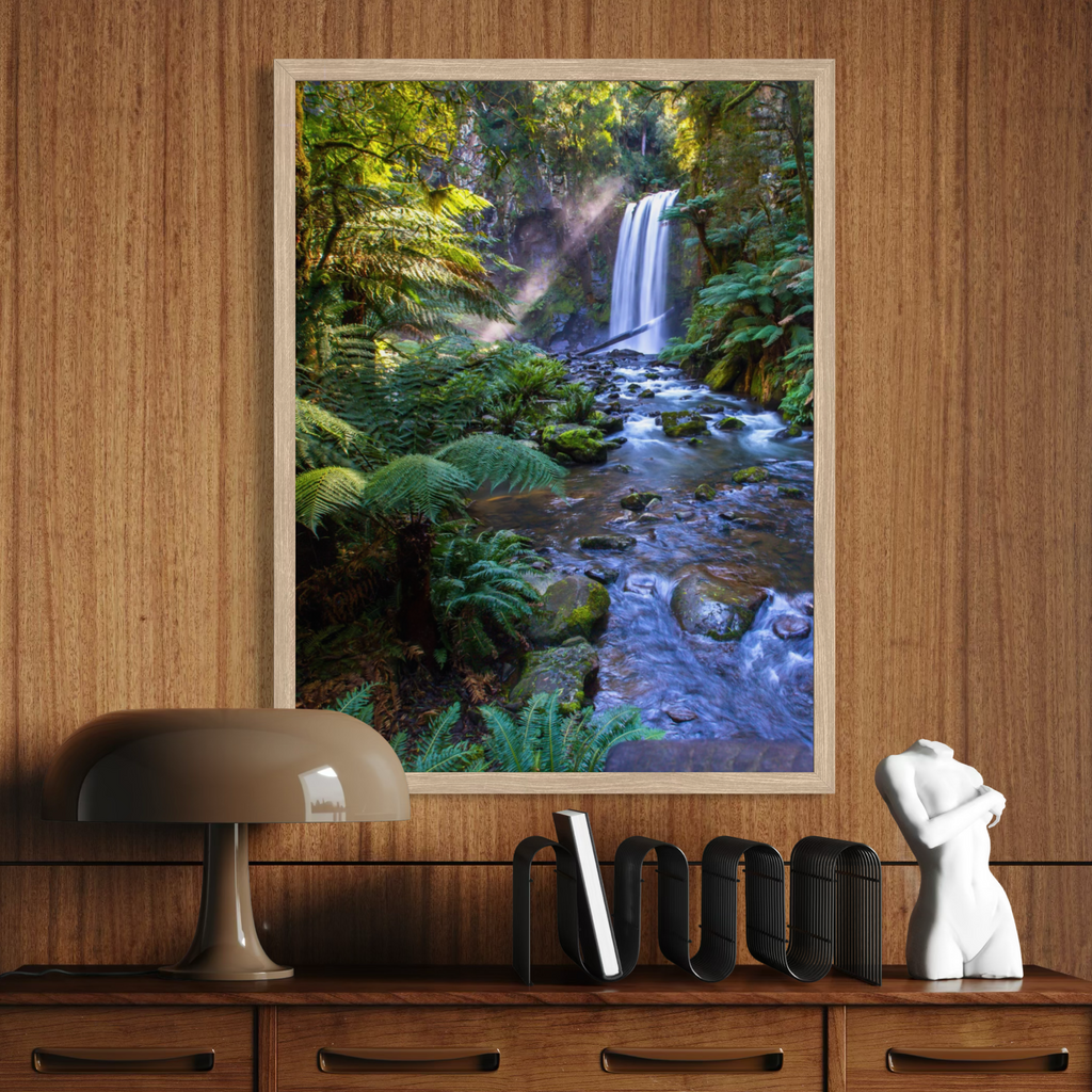 Cascada de la selva tropical