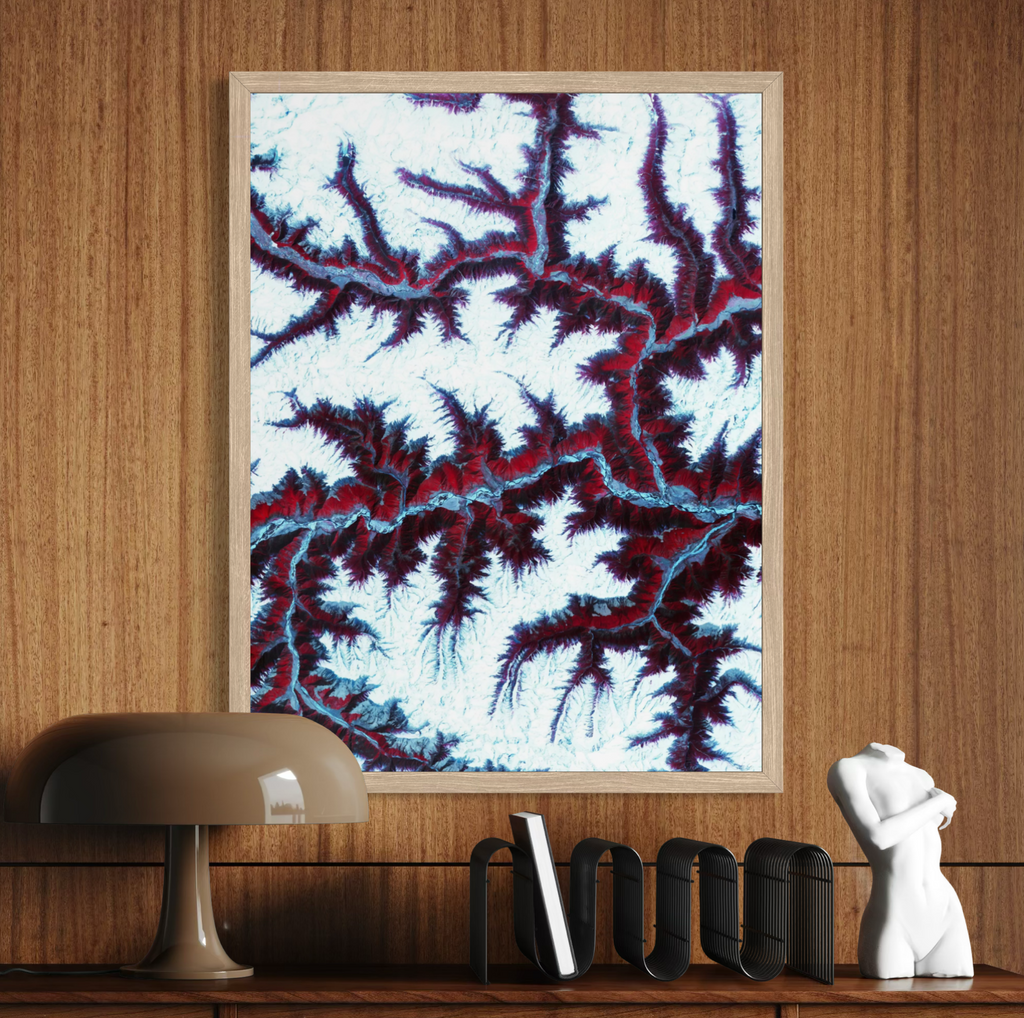 Himalayan Heights in Infrared
