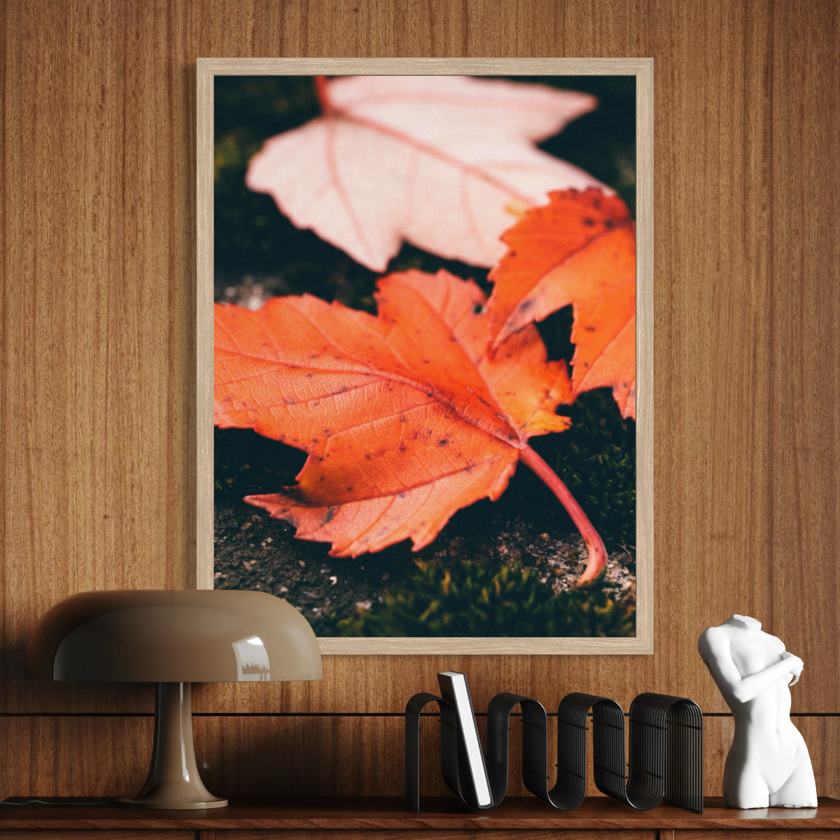 Feuilles d'érable rouges
