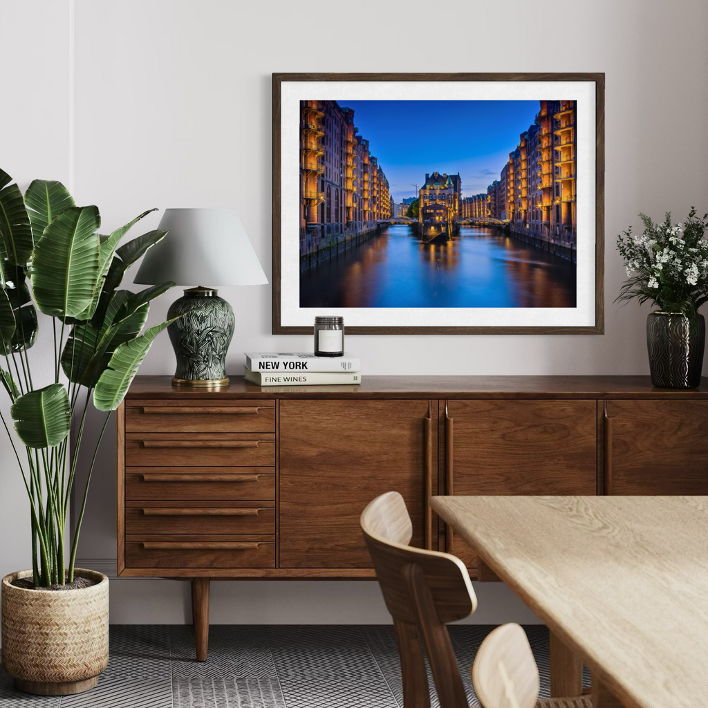 Twilight in HafenCity