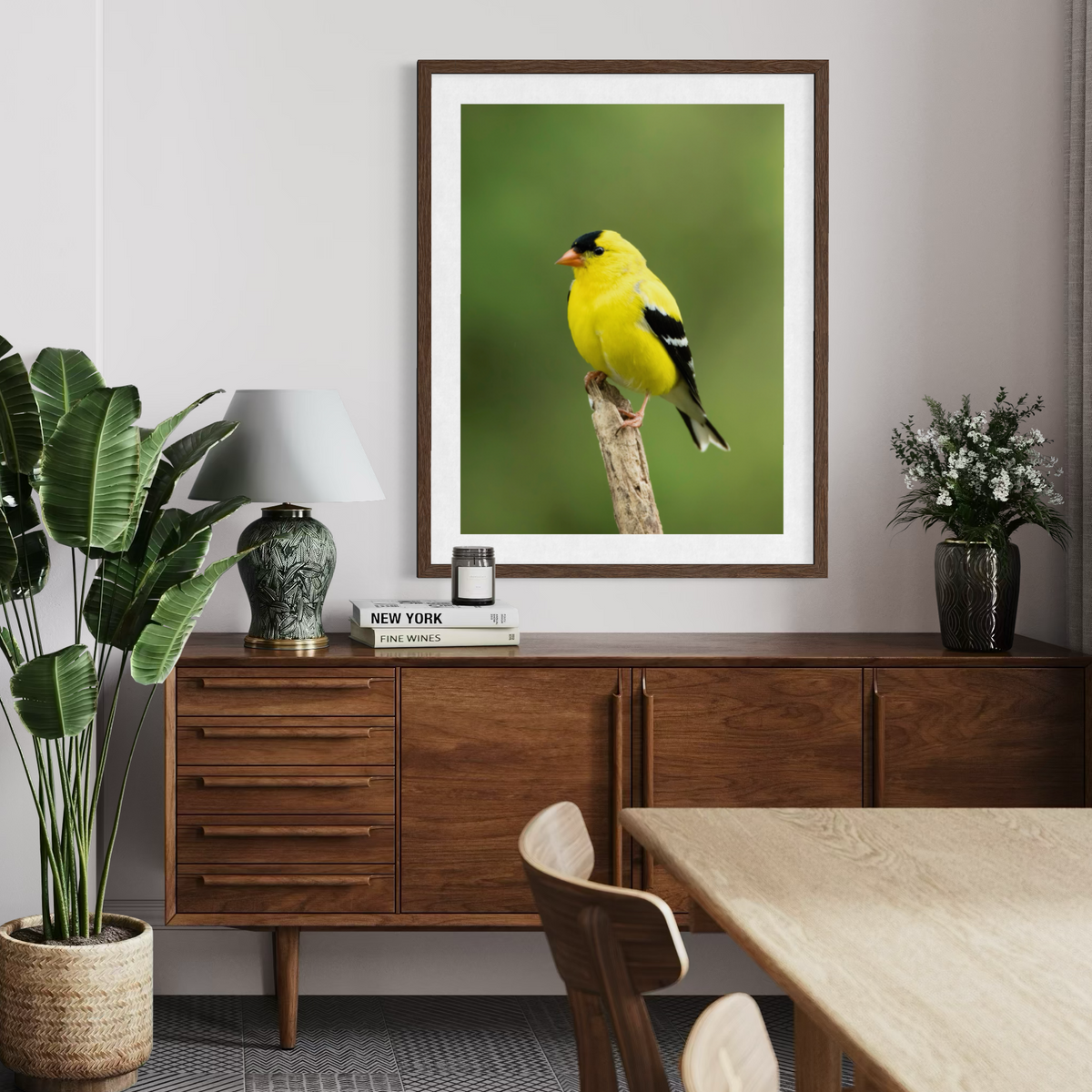 Summertime Goldfinch