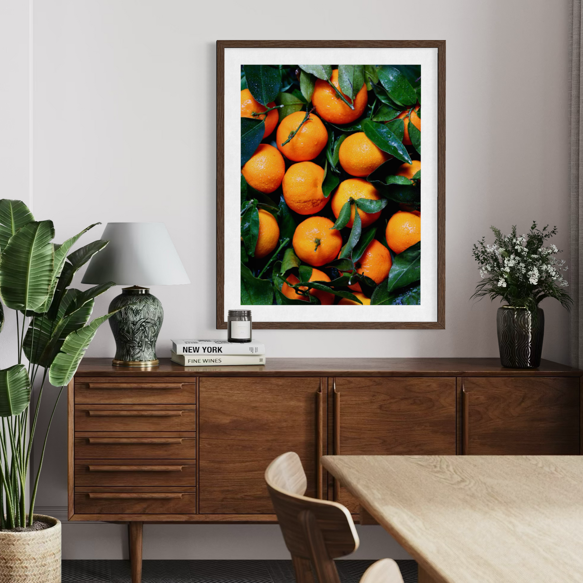 Freshly Washed Oranges