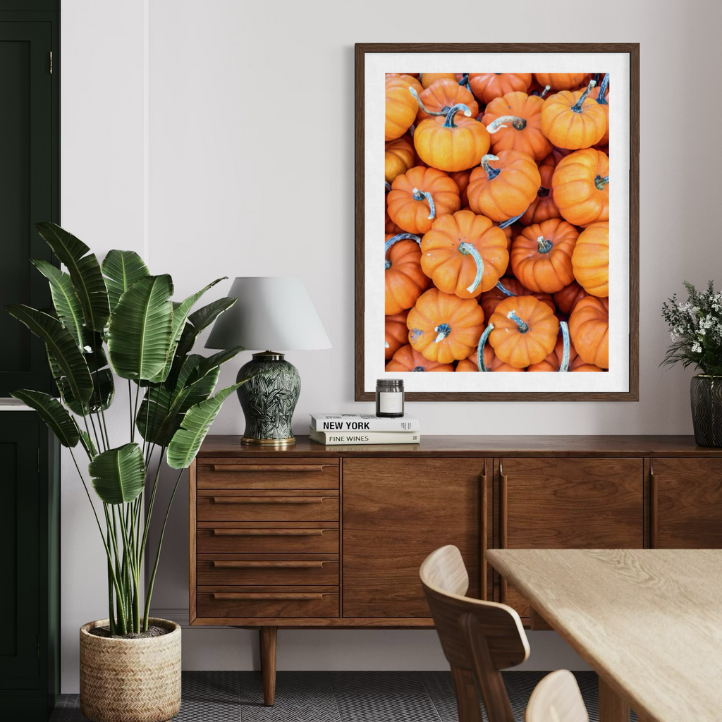 Pila de calabazas