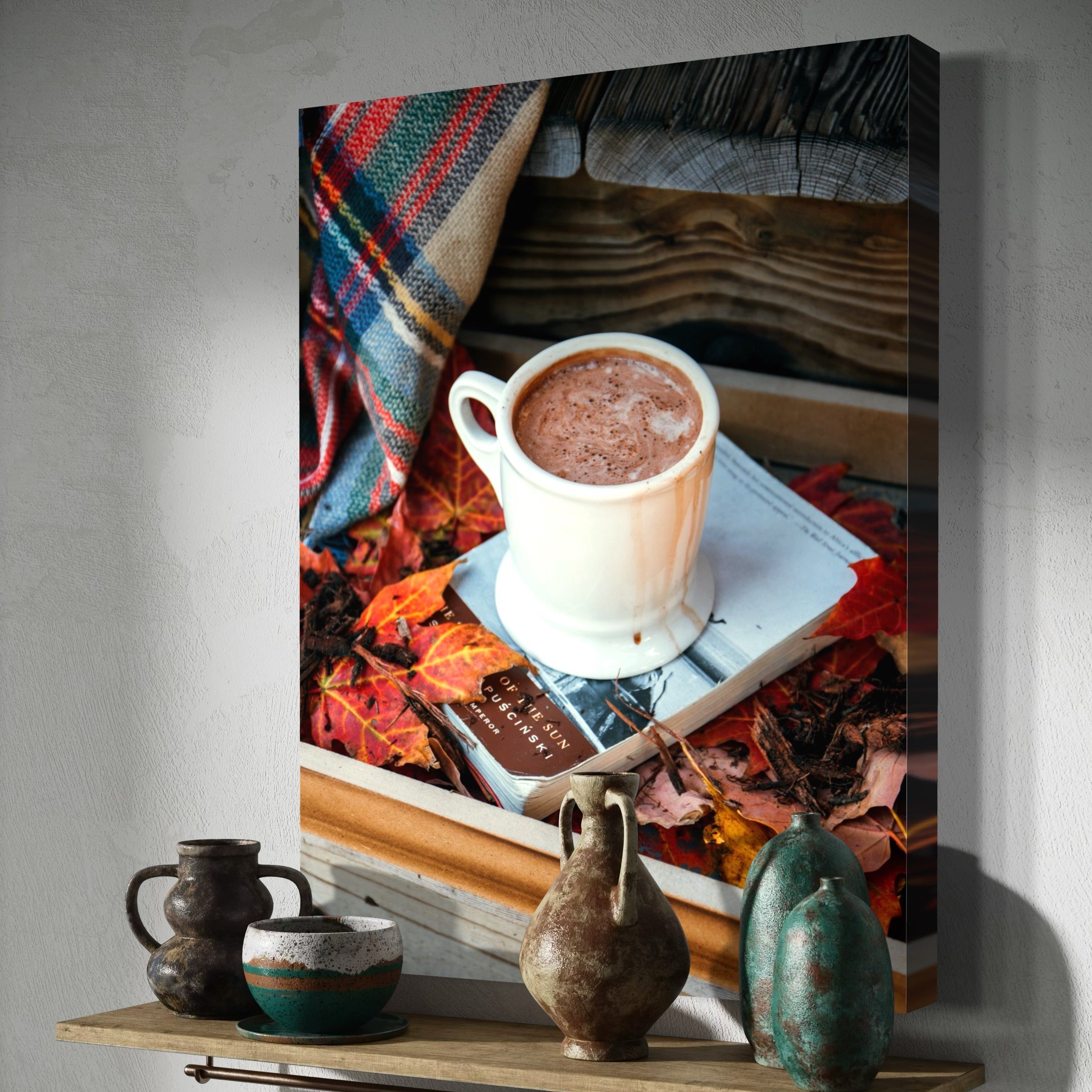 A Fall Day In - Moderno Wall Art Wall Art