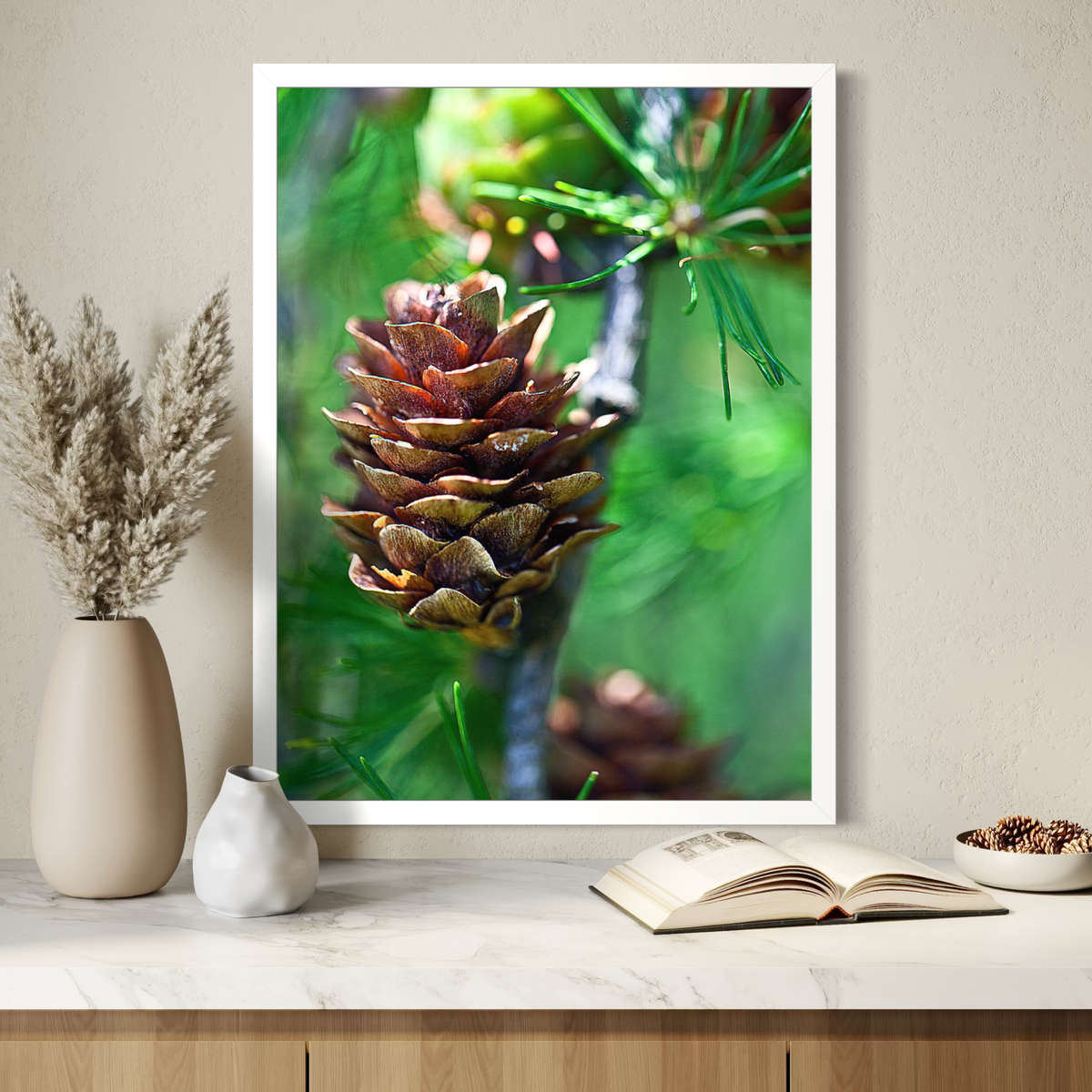 Pine Cones and Needles