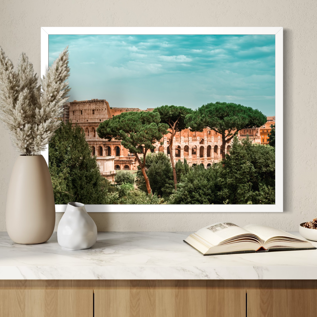 Colosseum Through the Trees