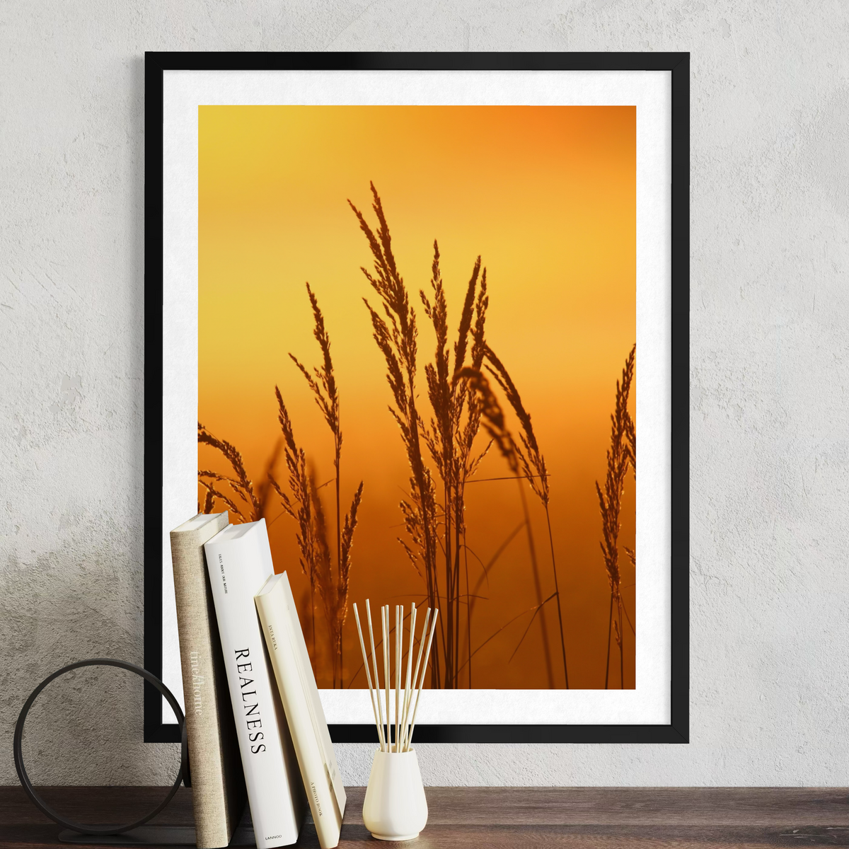 Sunset Reeds