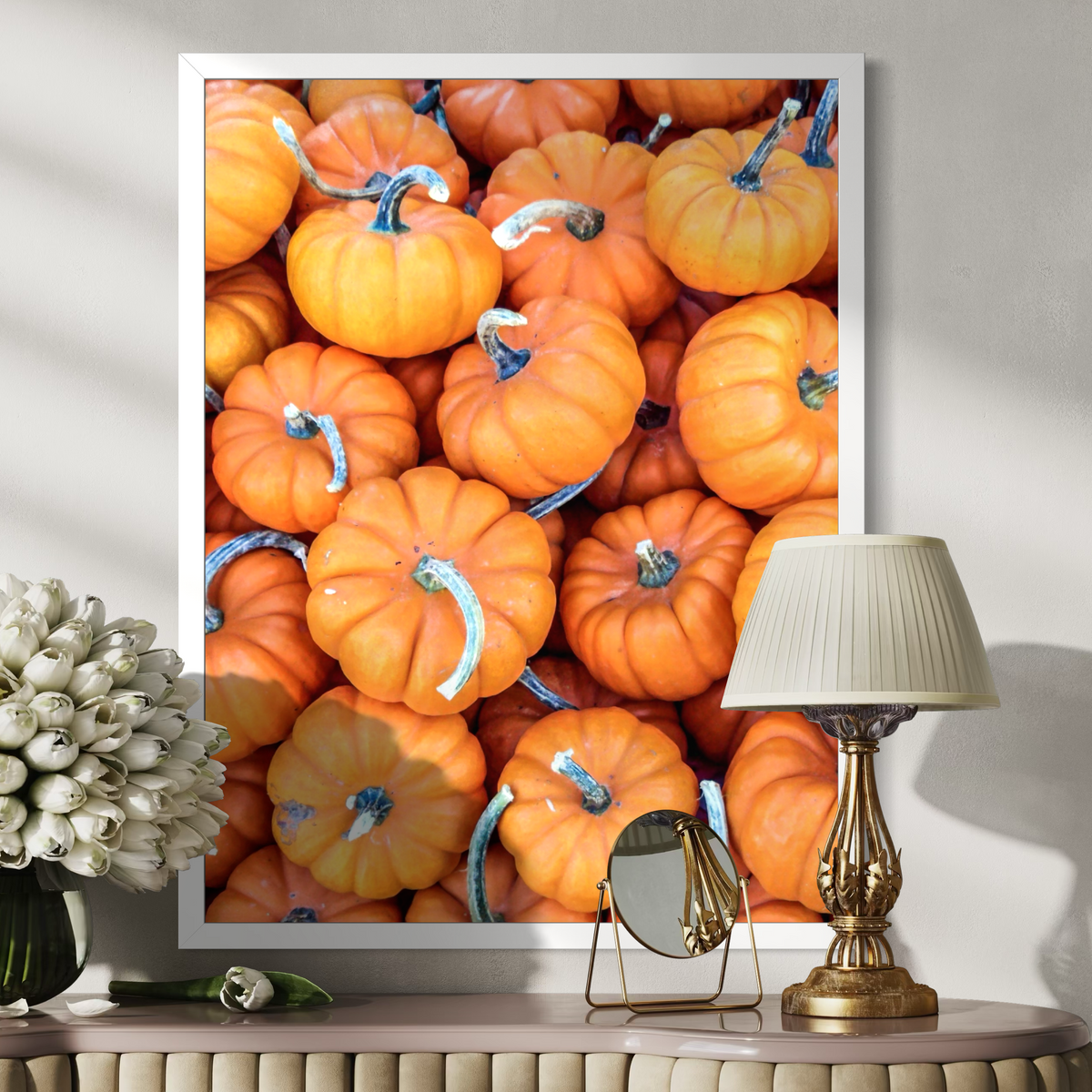 Pila de calabazas
