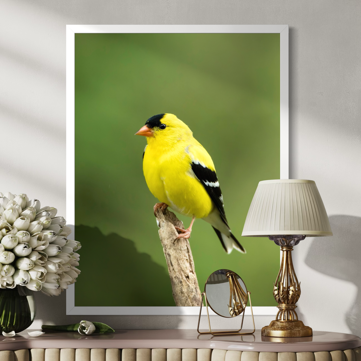 Summertime Goldfinch