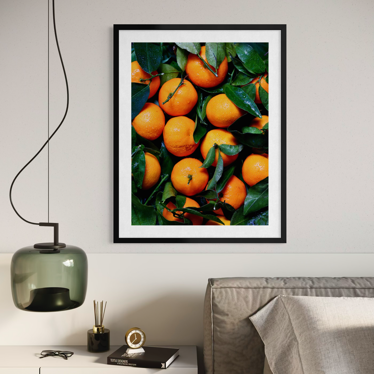 Freshly Washed Oranges