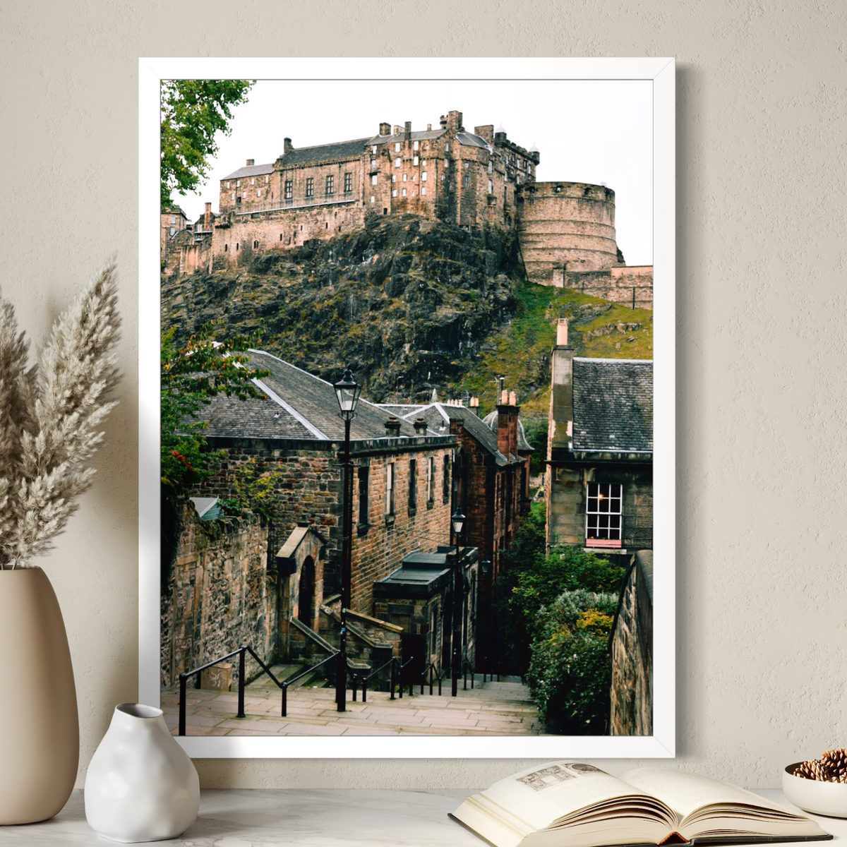 Path to Edinburgh Castle