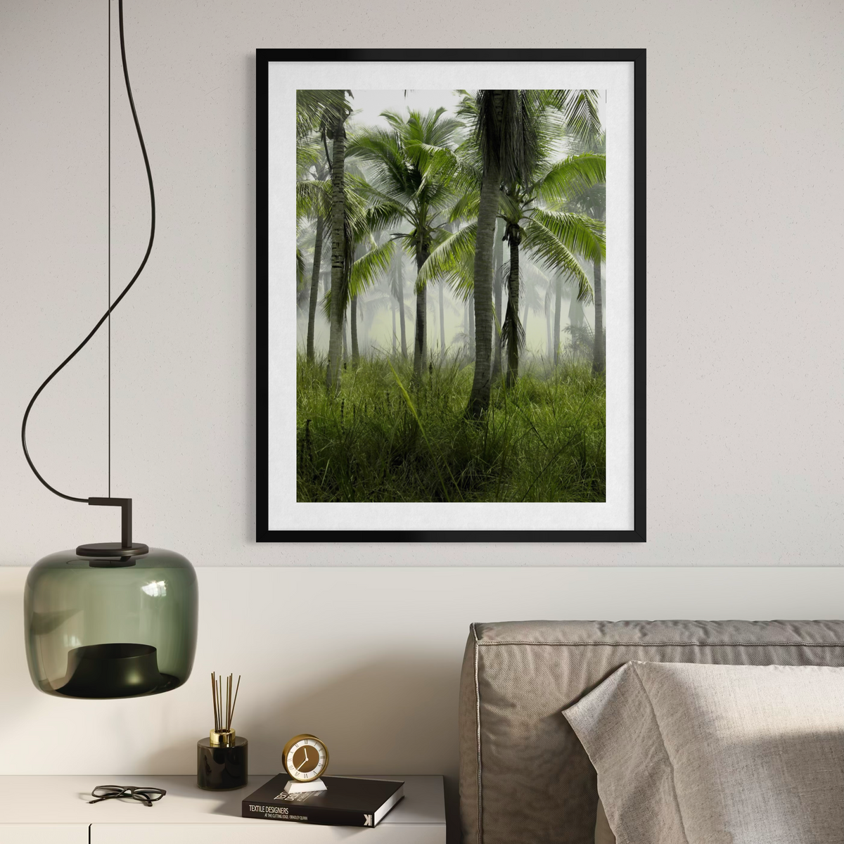 Brume matinale tropicale