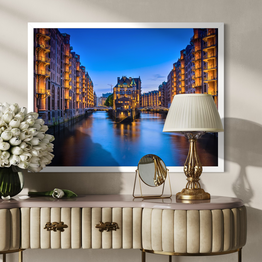 Twilight in HafenCity